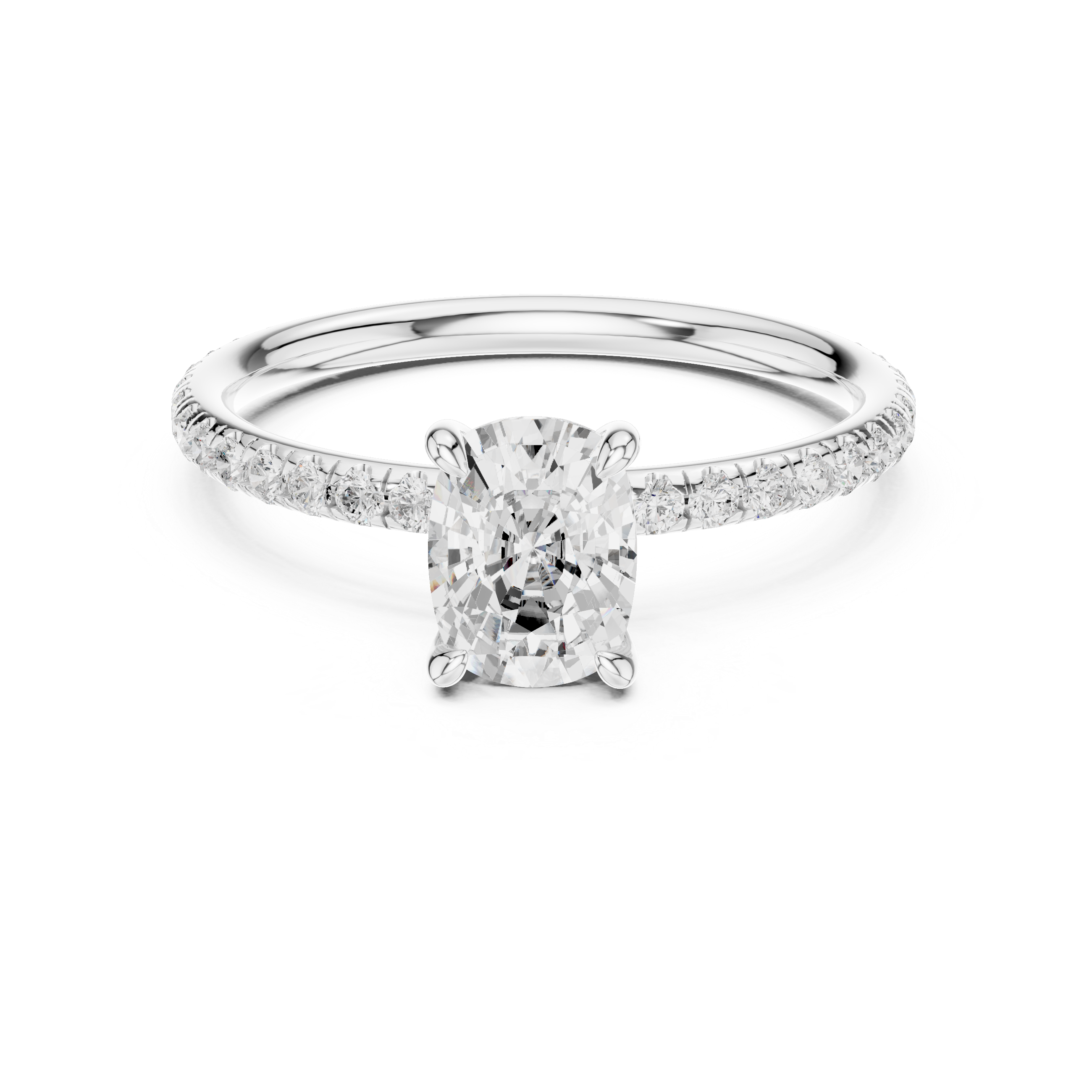 Seraphine Cushion Diamond Ring