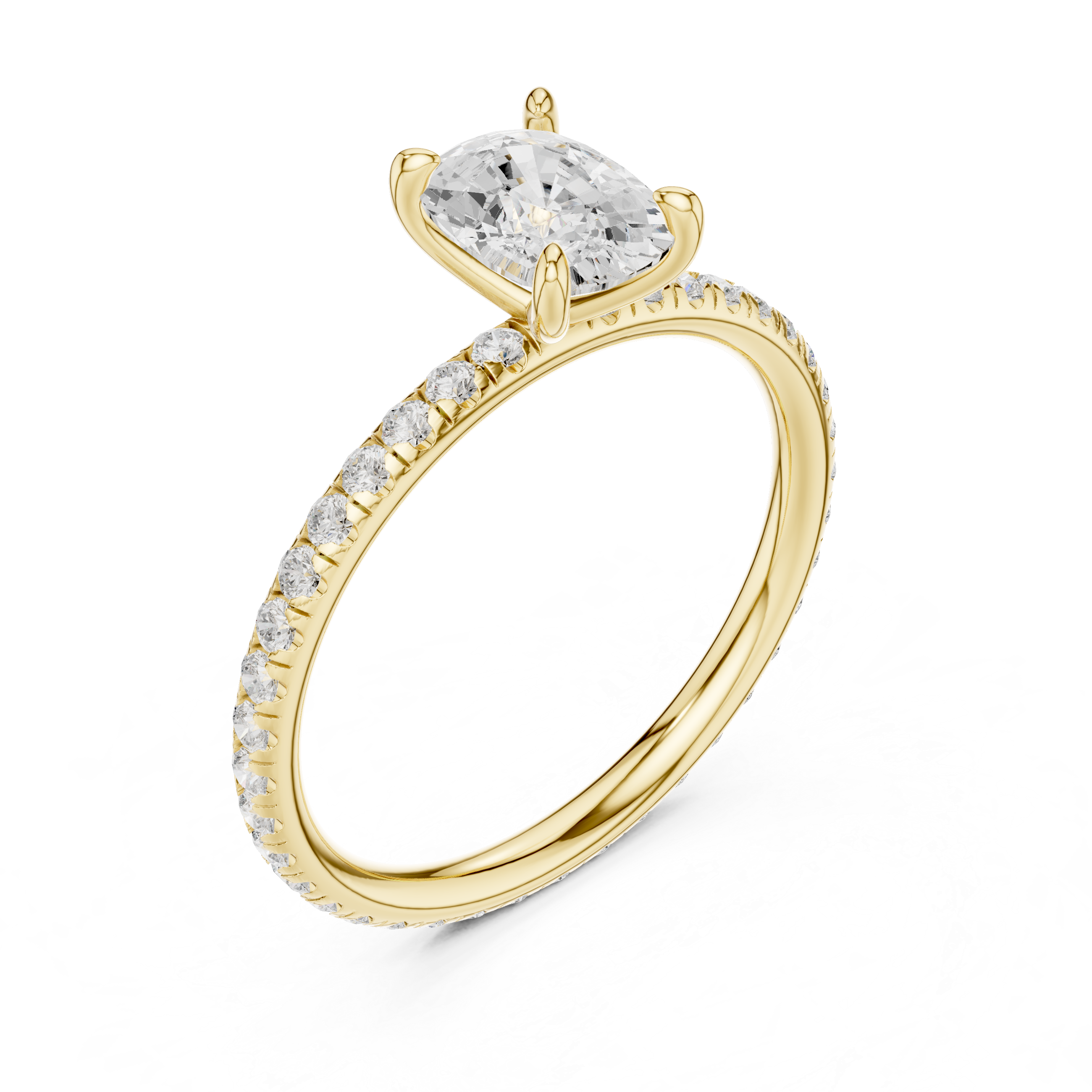 Seraphine Cushion Diamond Ring
