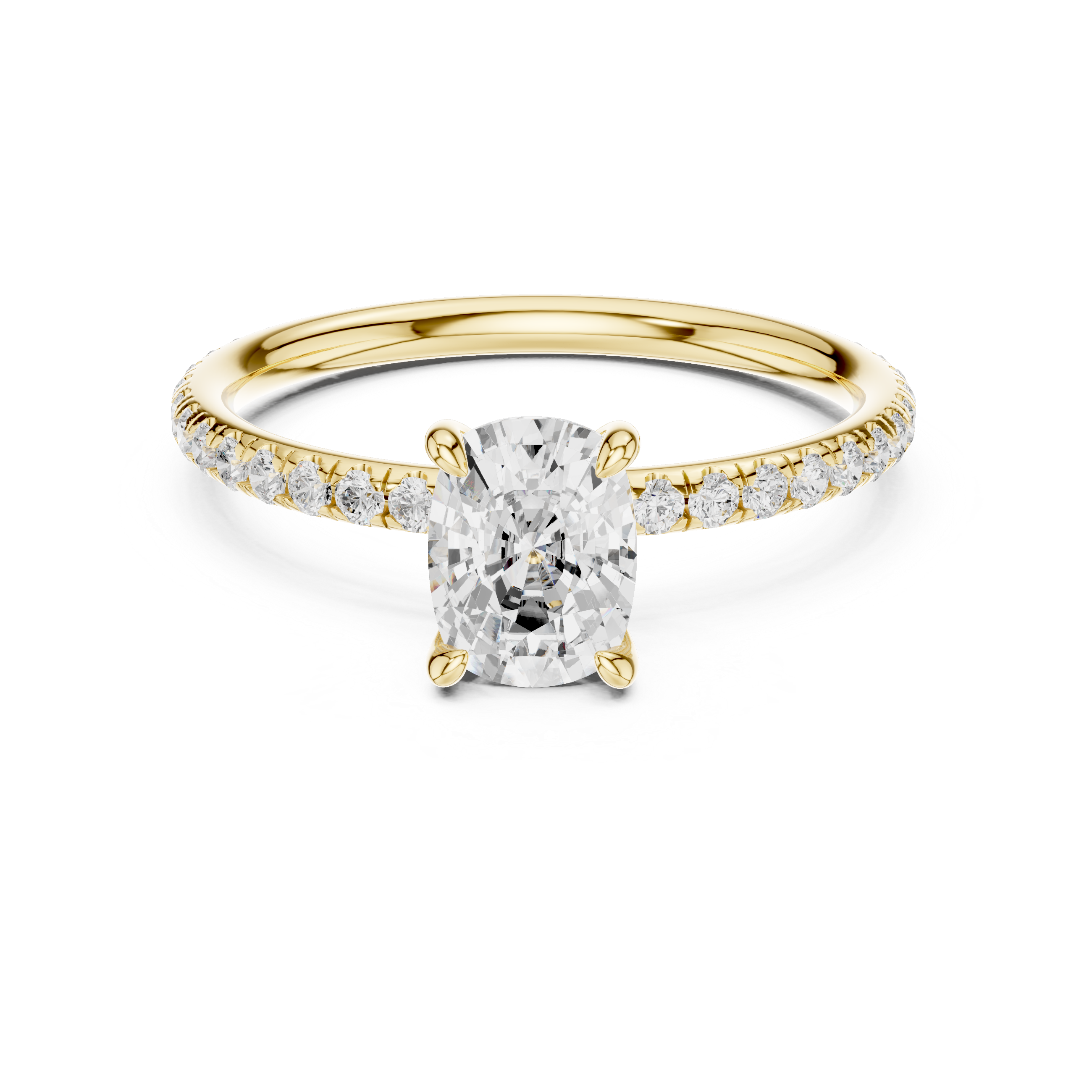 Seraphine Cushion Diamond Ring