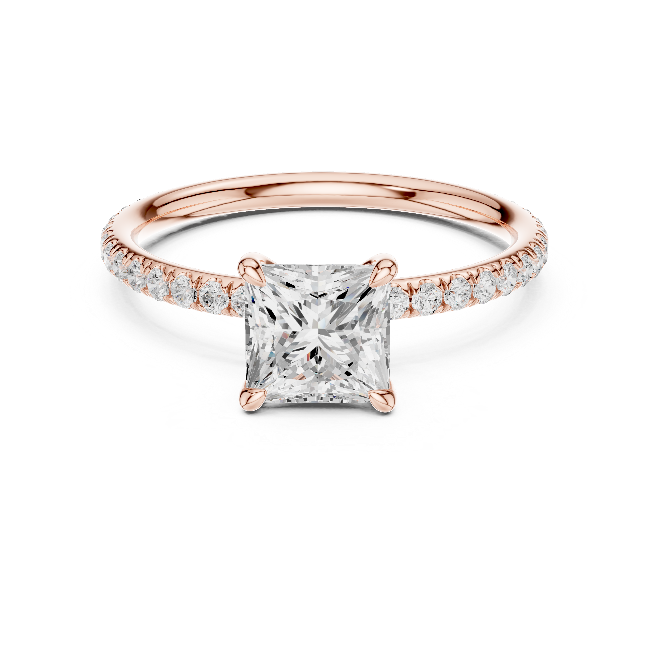 Zephira Princess Diamond Ring