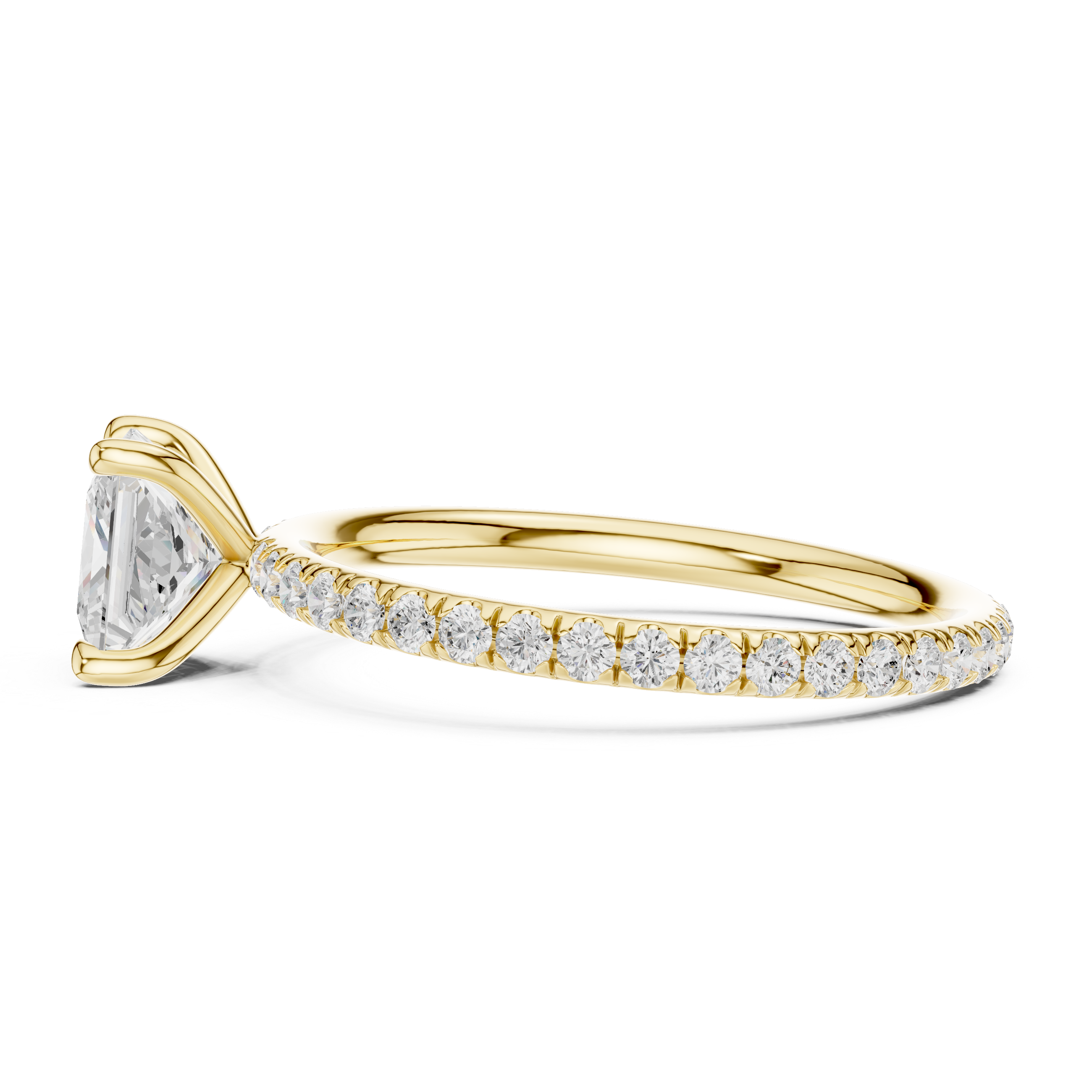 Zephira Princess Diamond Ring
