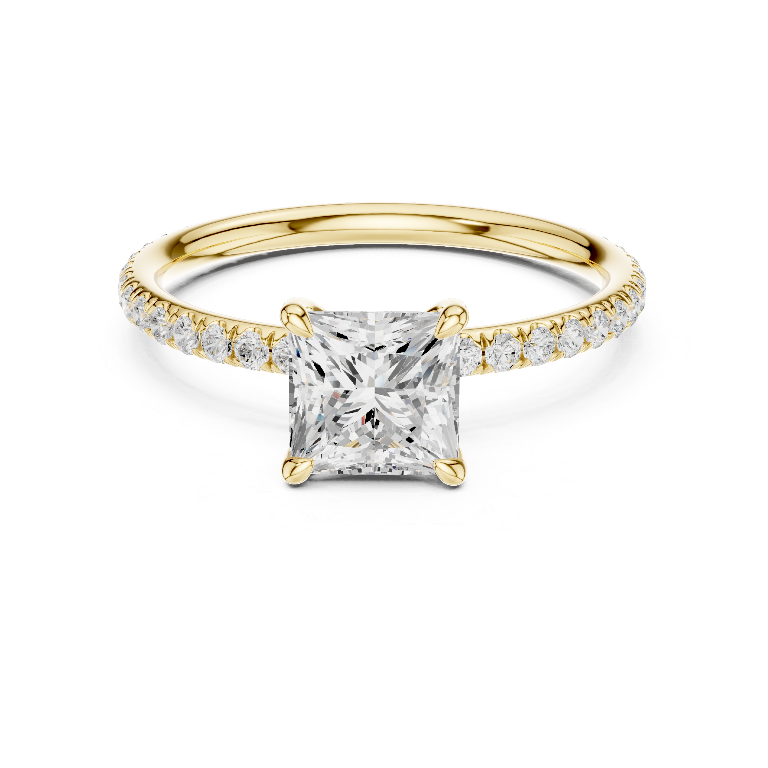 Zephira Princess Diamond Ring