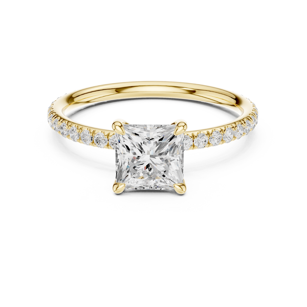 Zephira Princess Diamond Ring