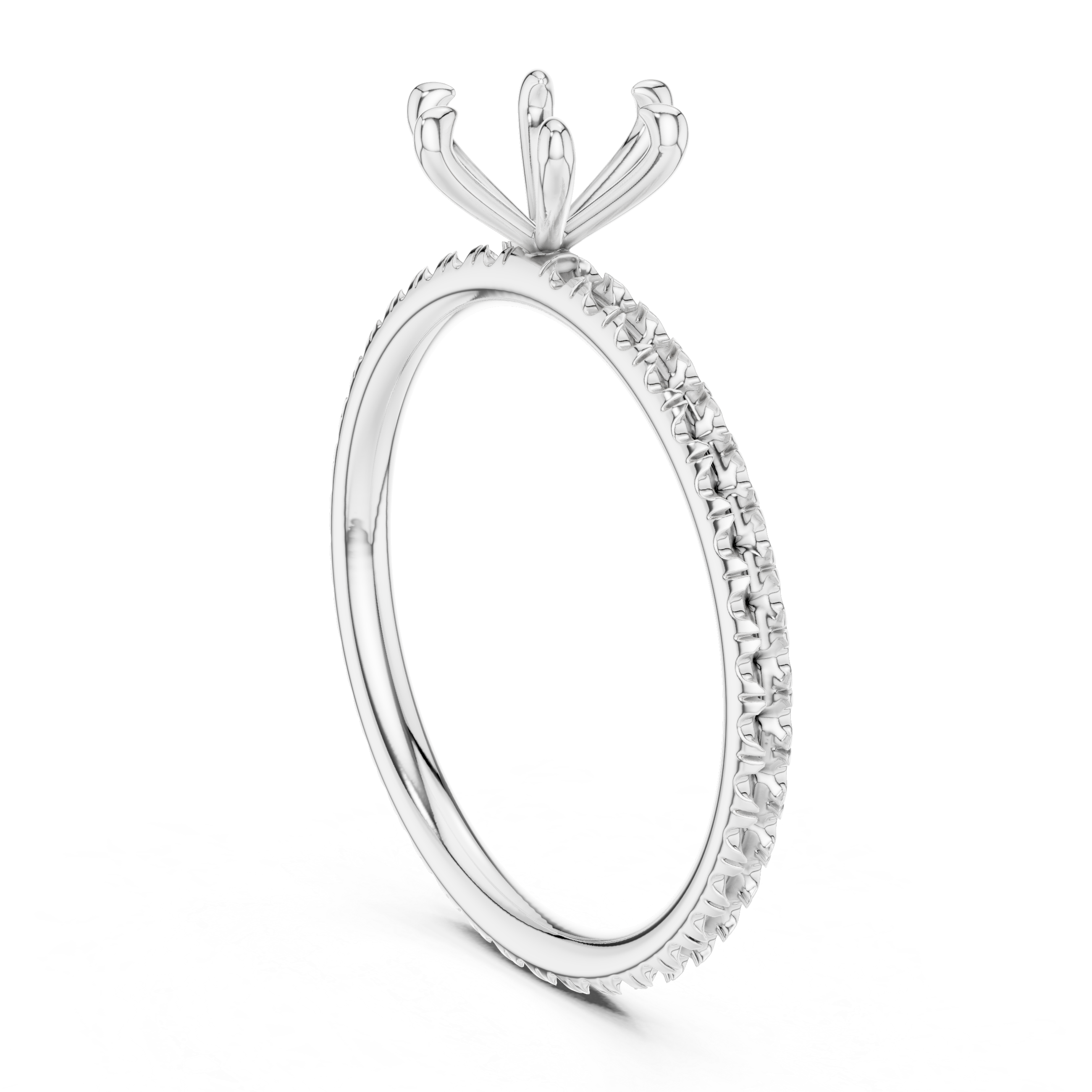 Avelique Round Pavé Ring