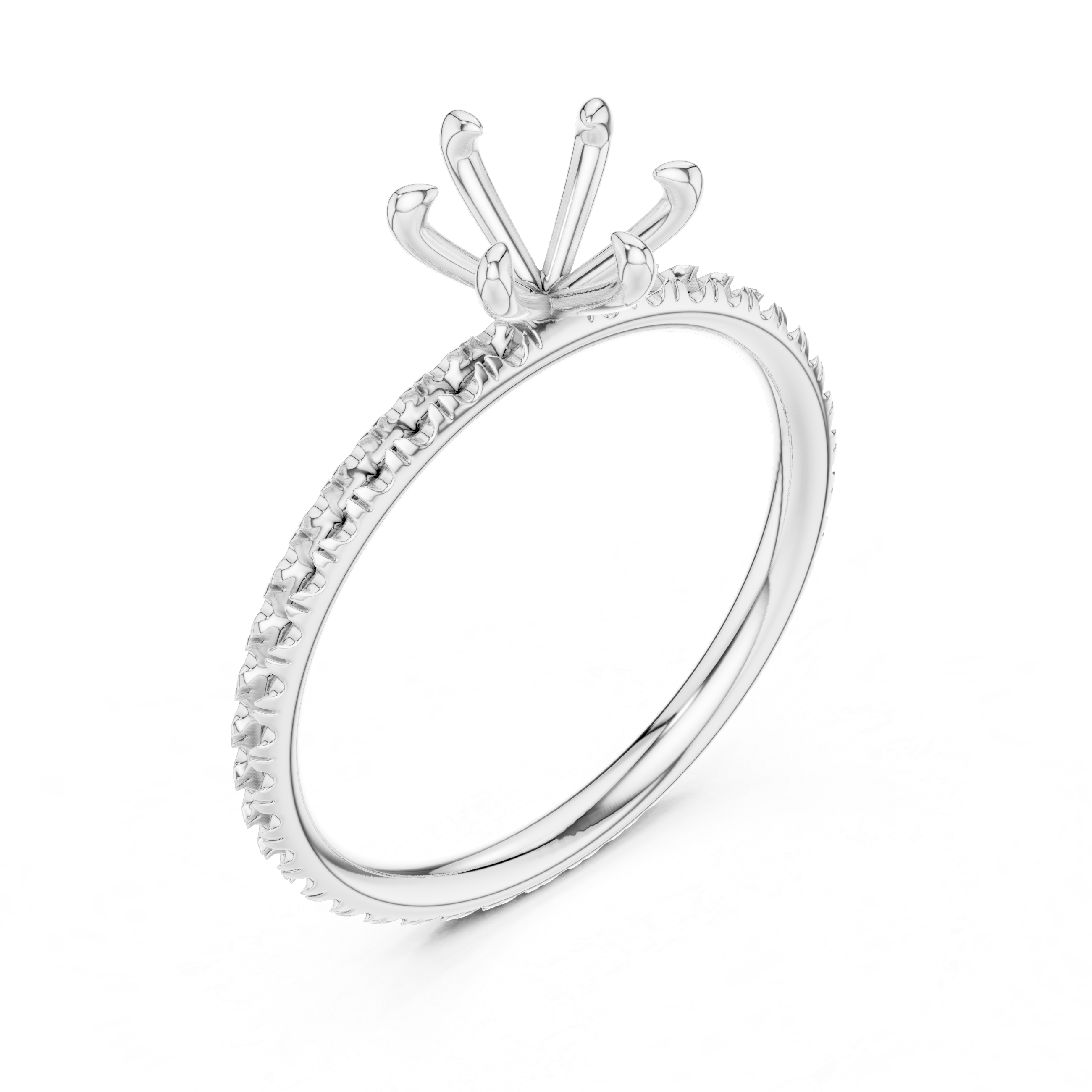 Avelique Round Pavé Ring