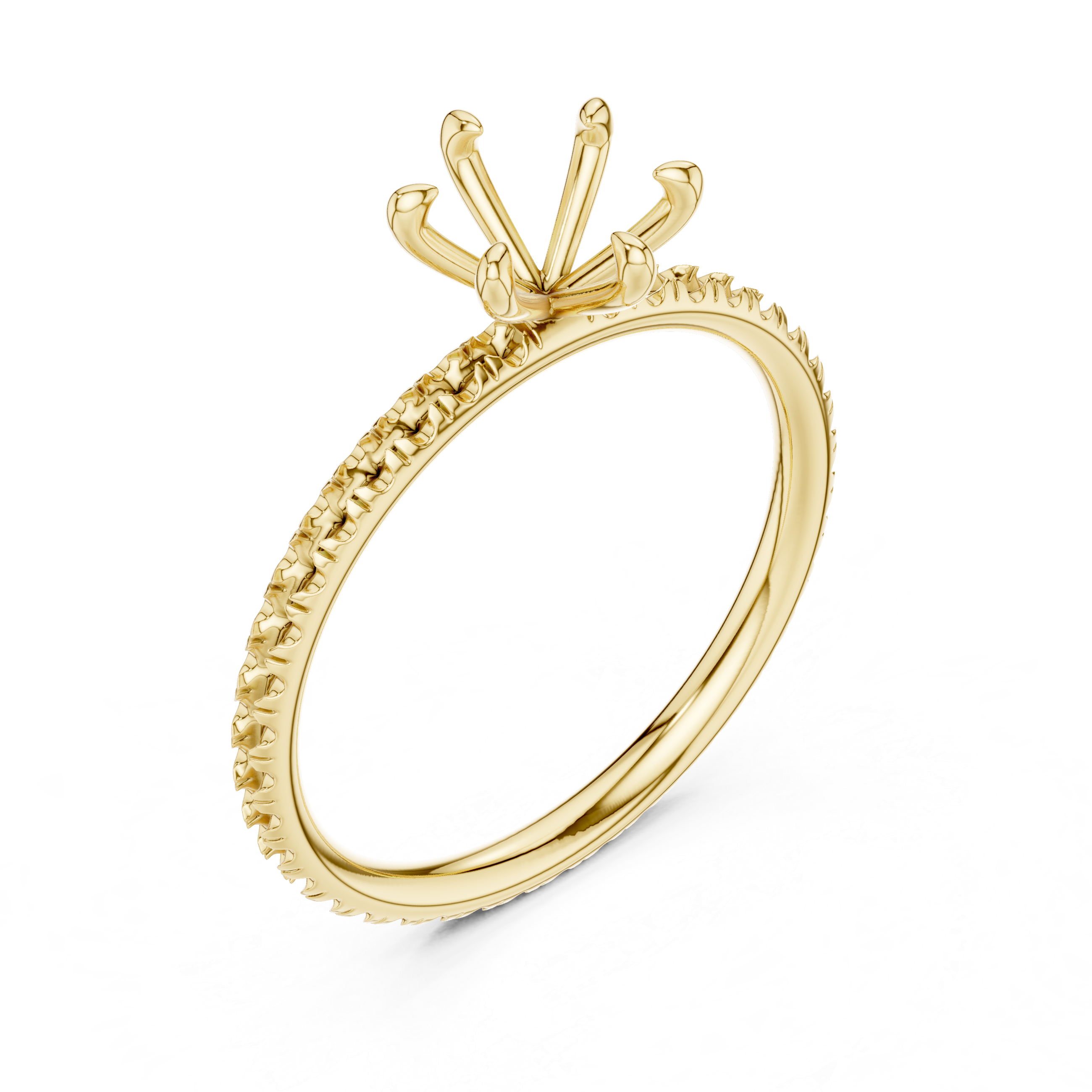 Avelique Round Pavé Ring
