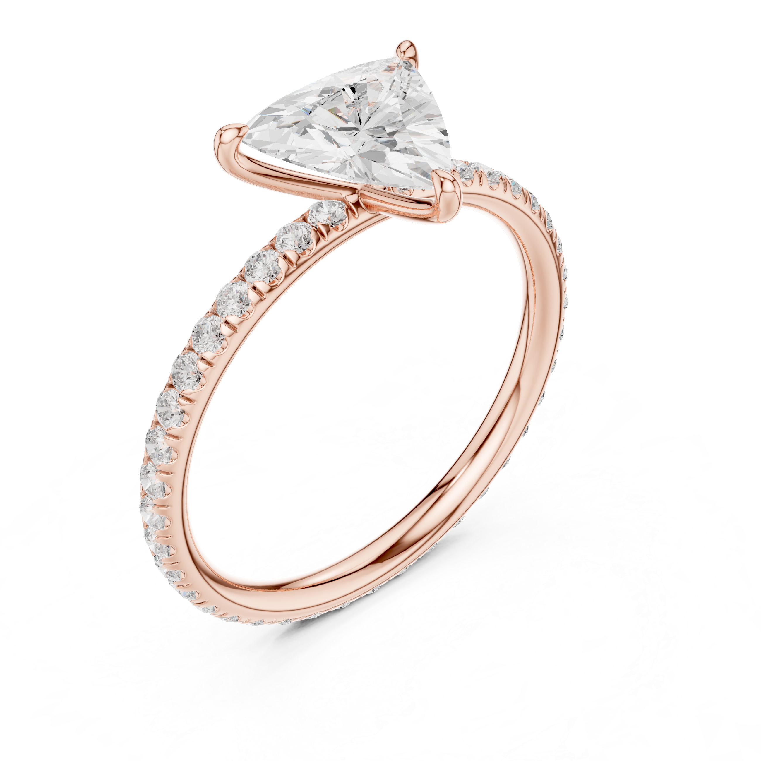 Triora Trillion Diamond Ring