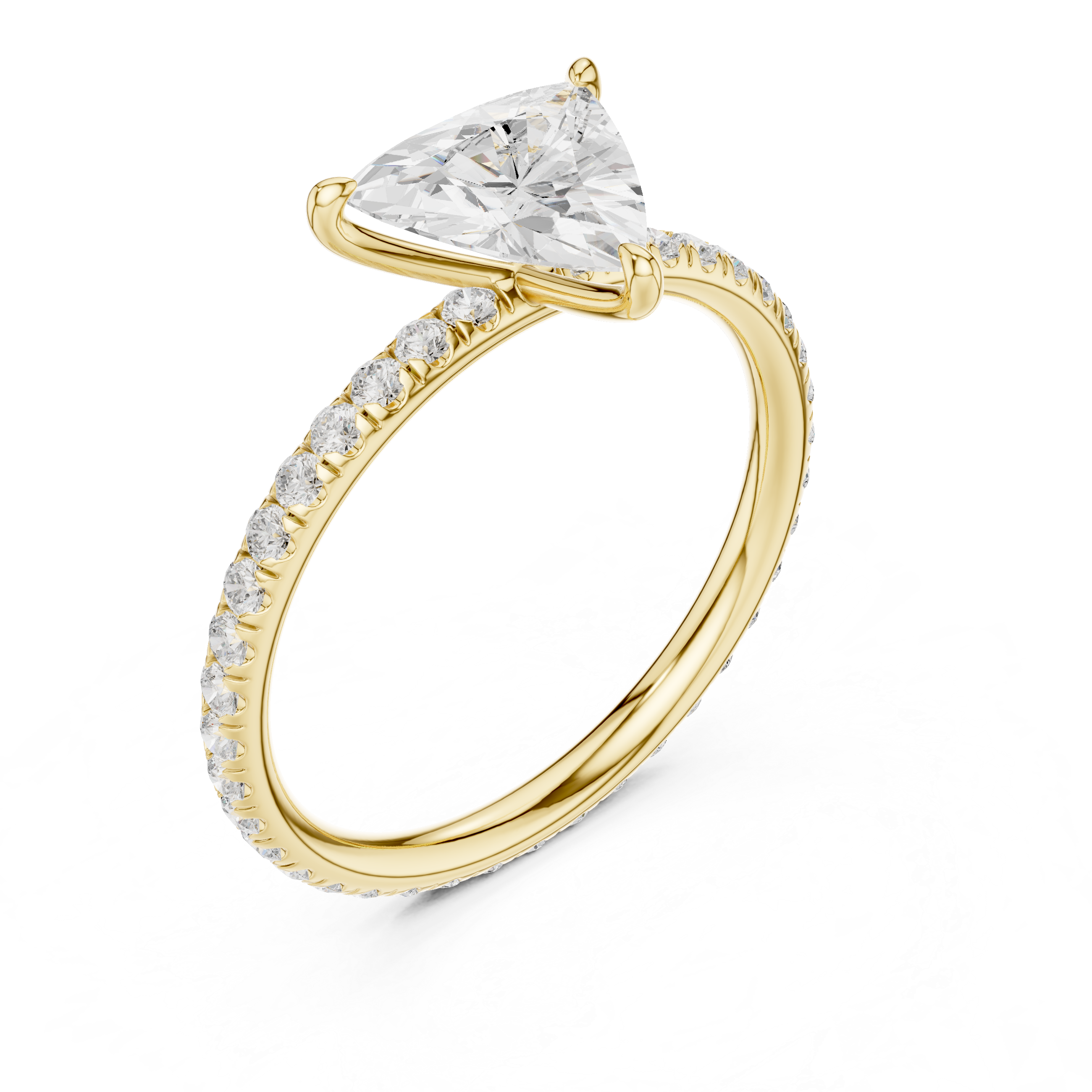 Triora Trillion Diamond Ring