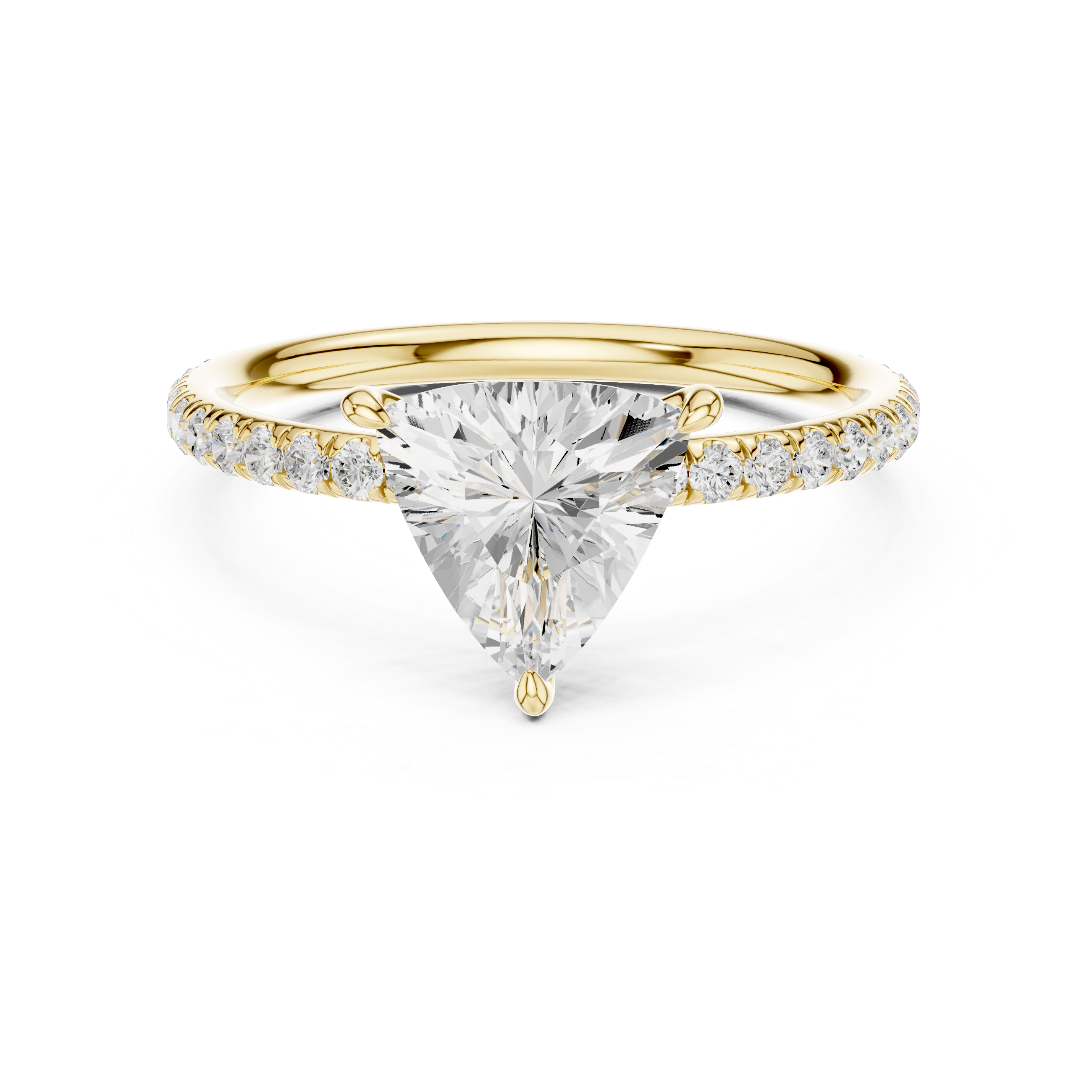 Triora Trillion Diamond Ring