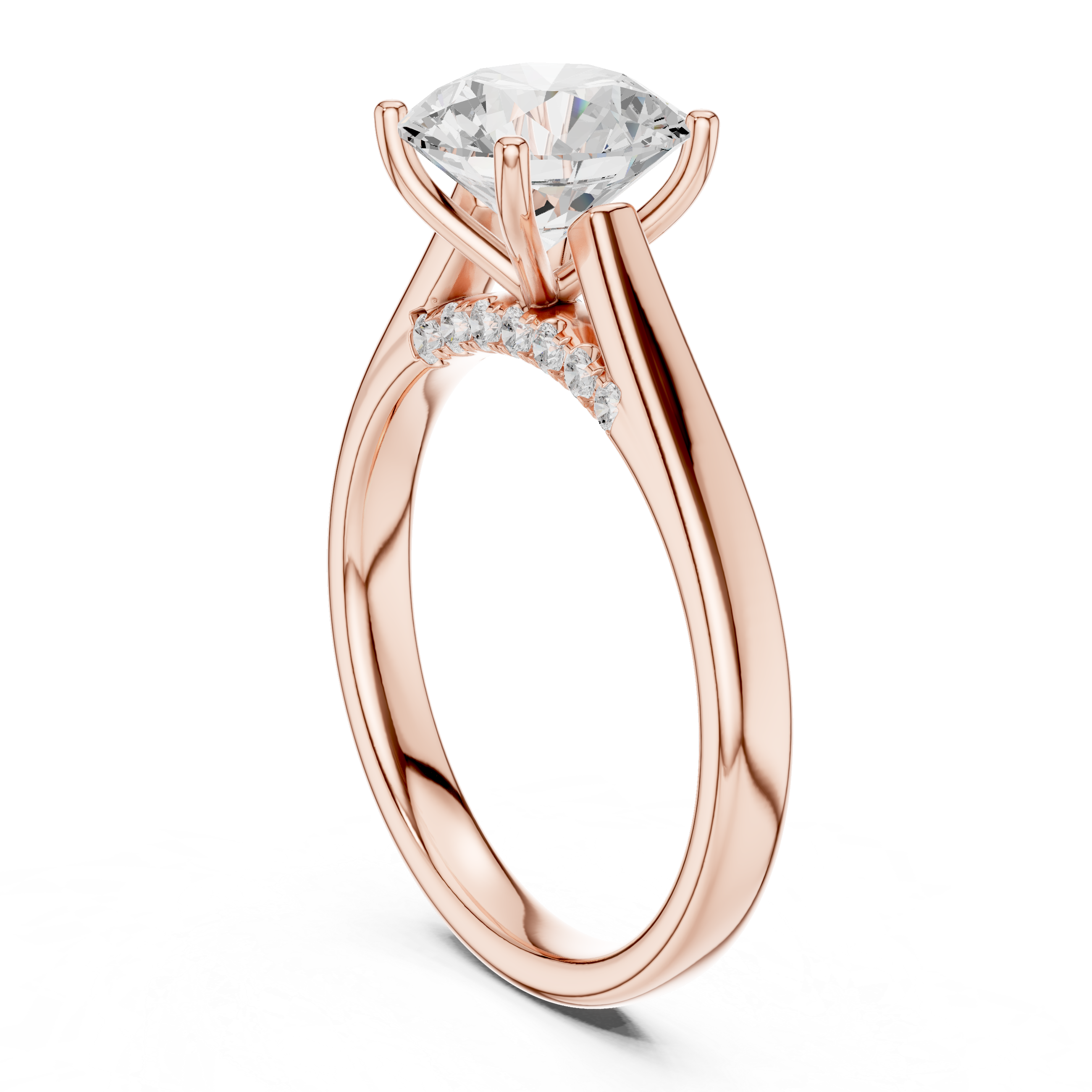 Aurevia Round Diamond Ring