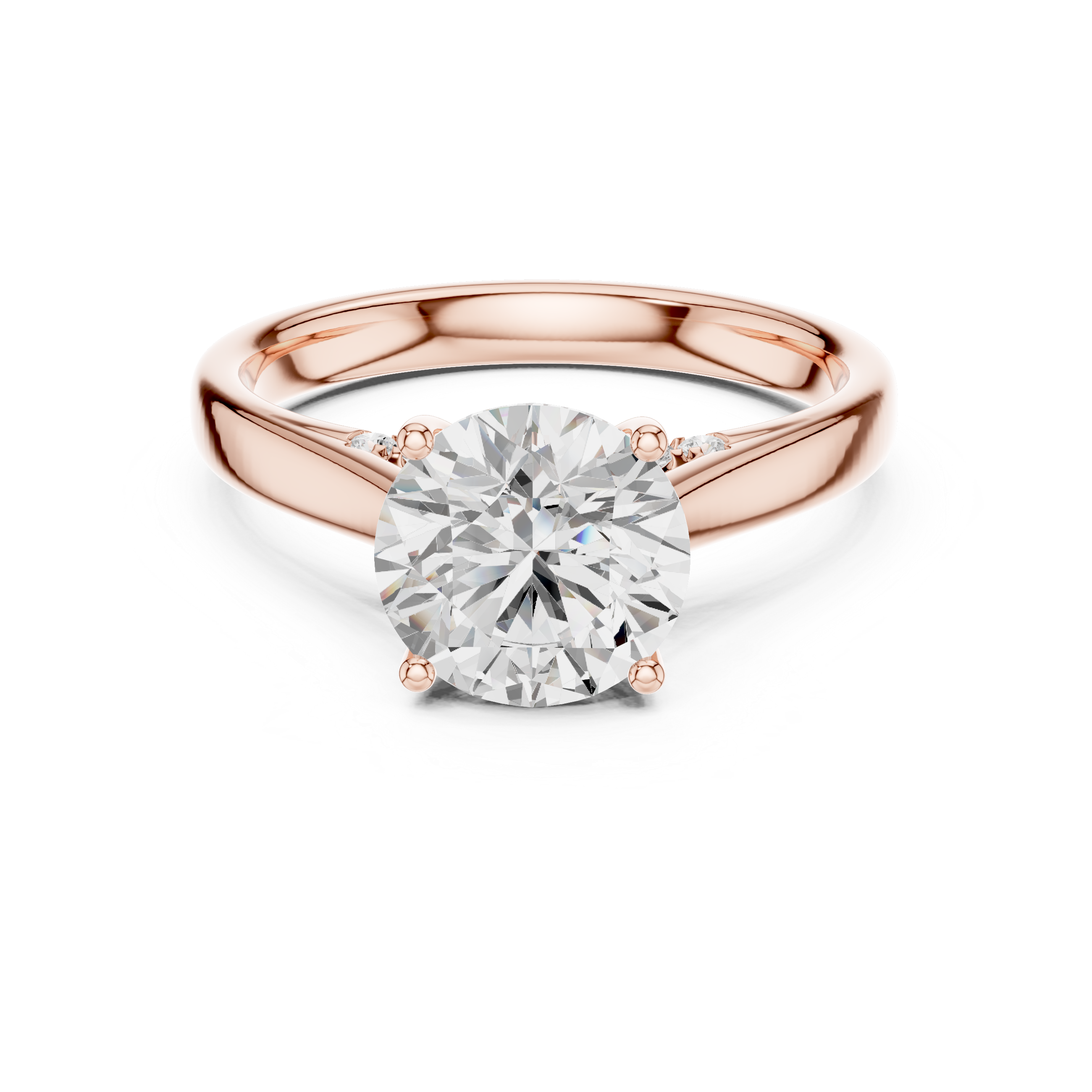 Aurevia Round Diamond Ring