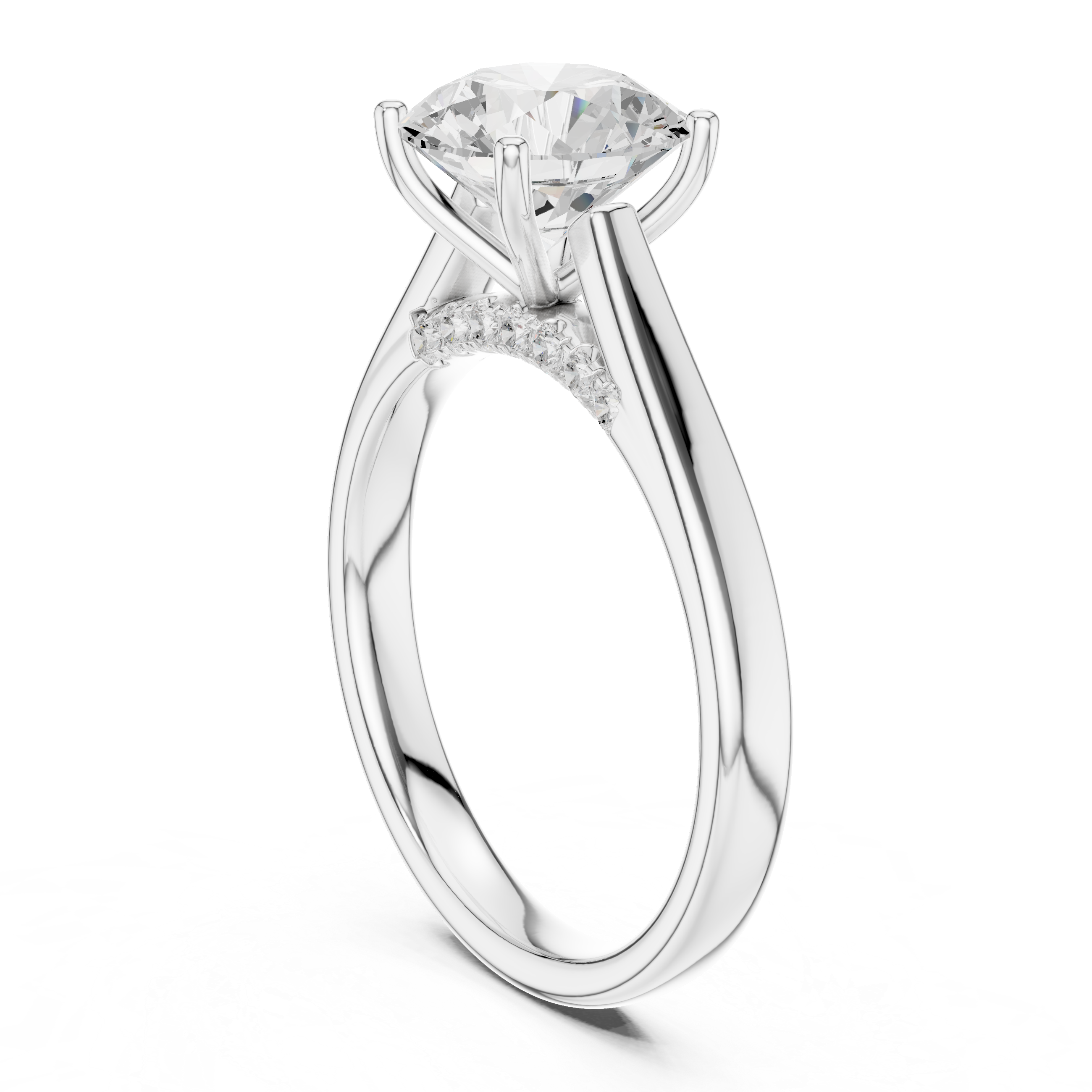 Aurevia Round Diamond Ring