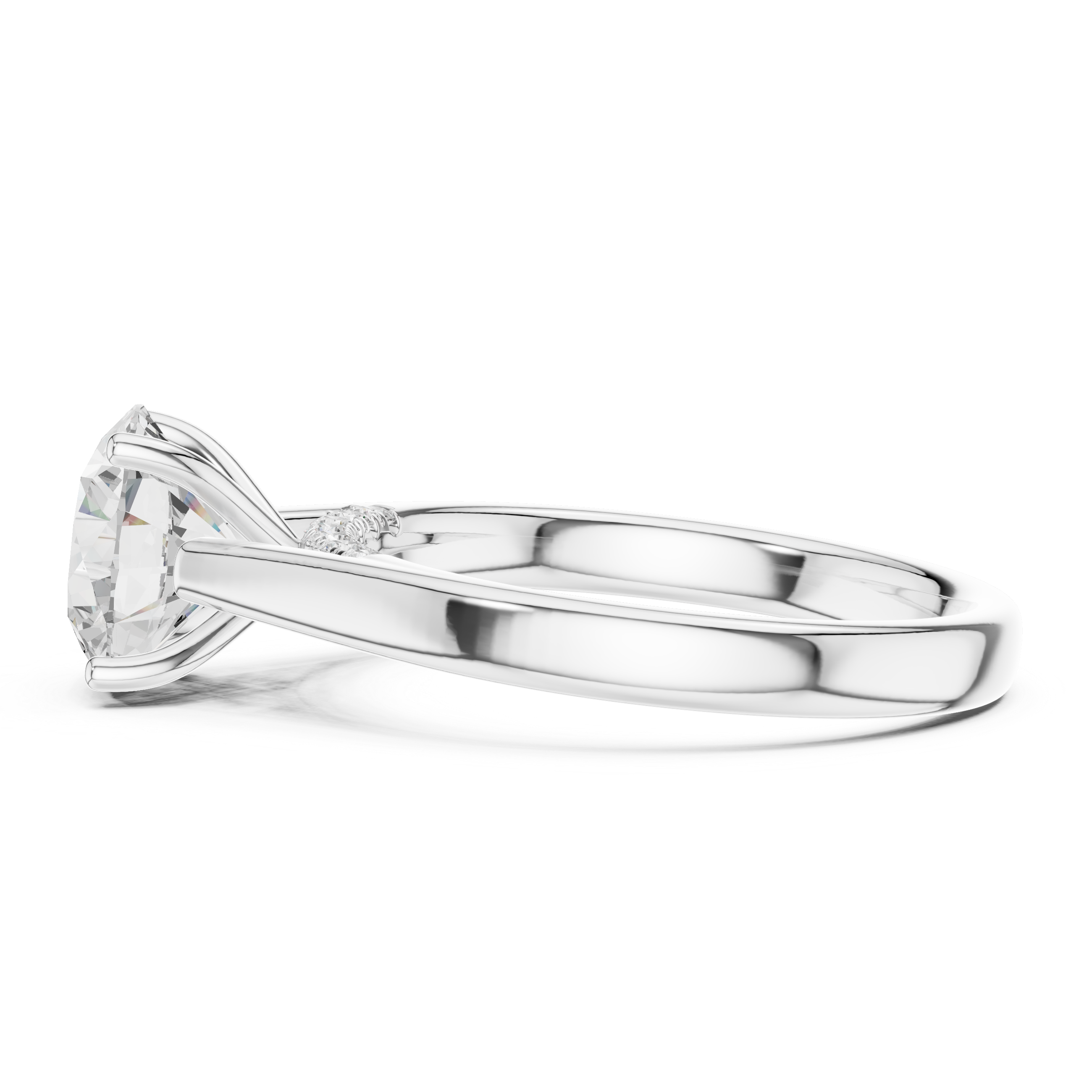 Aurevia Round Diamond Ring
