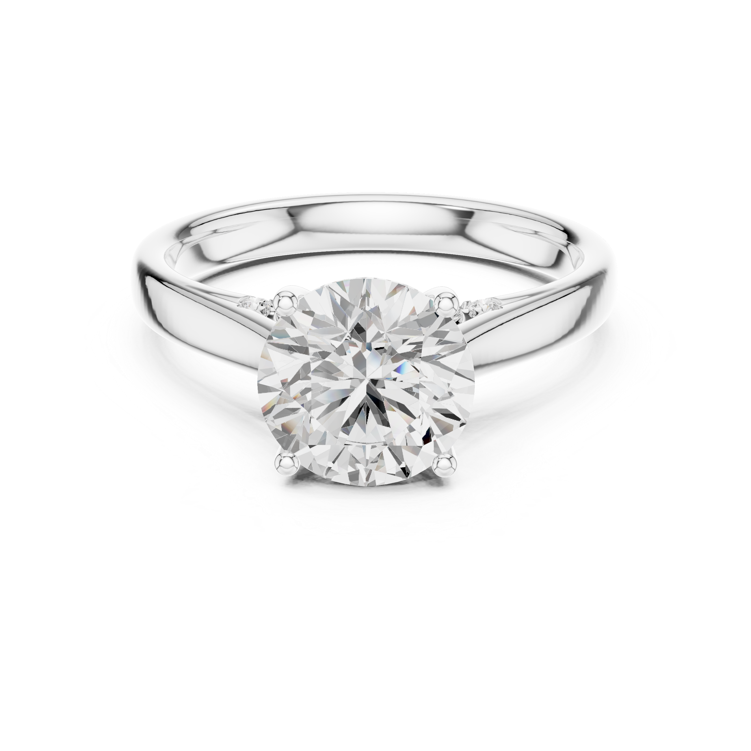Aurevia Round Diamond Ring
