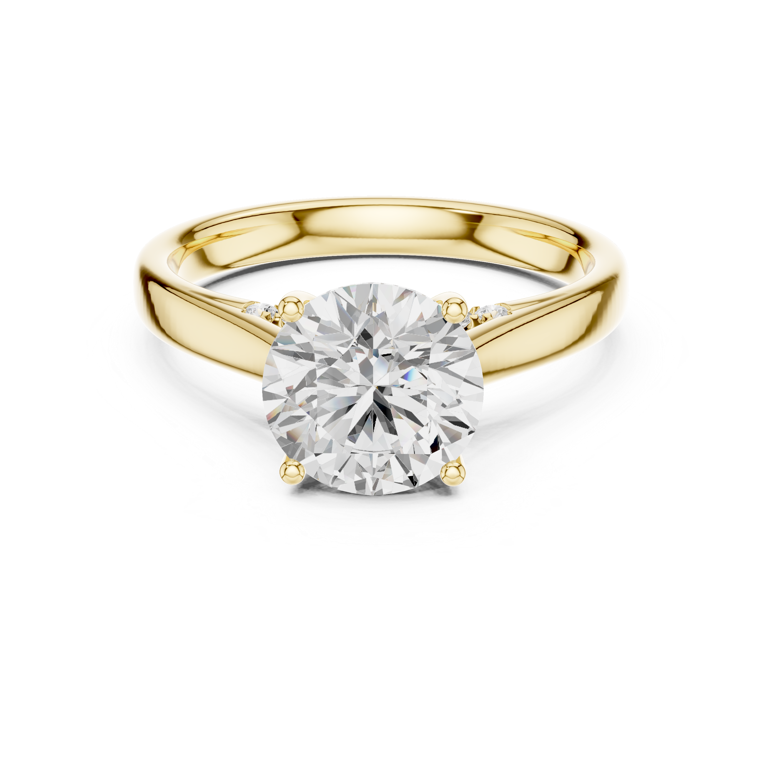 Aurevia Round Diamond Ring