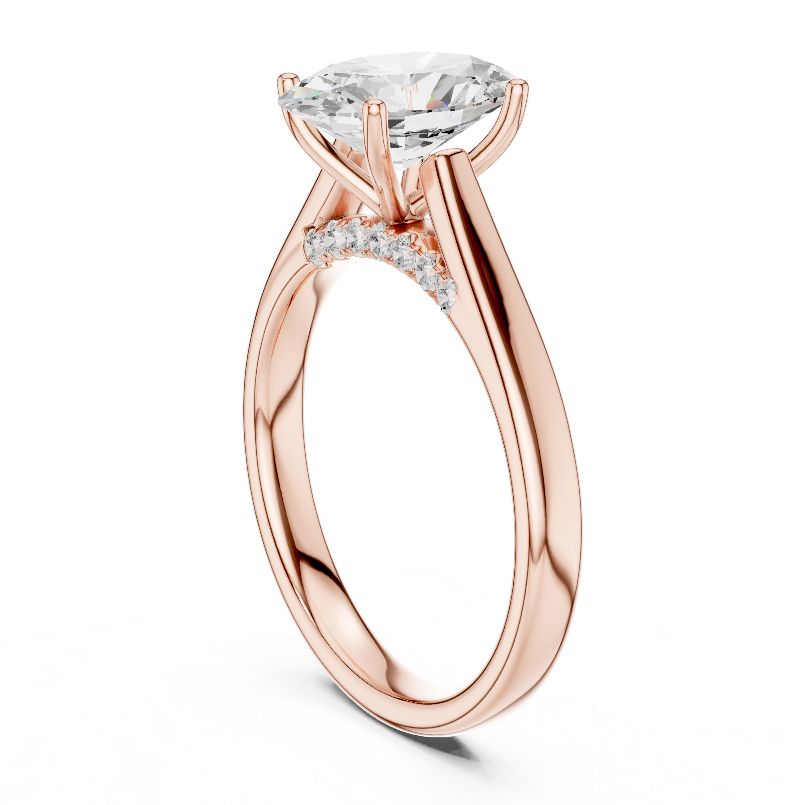Avielle Oval Diamond Ring