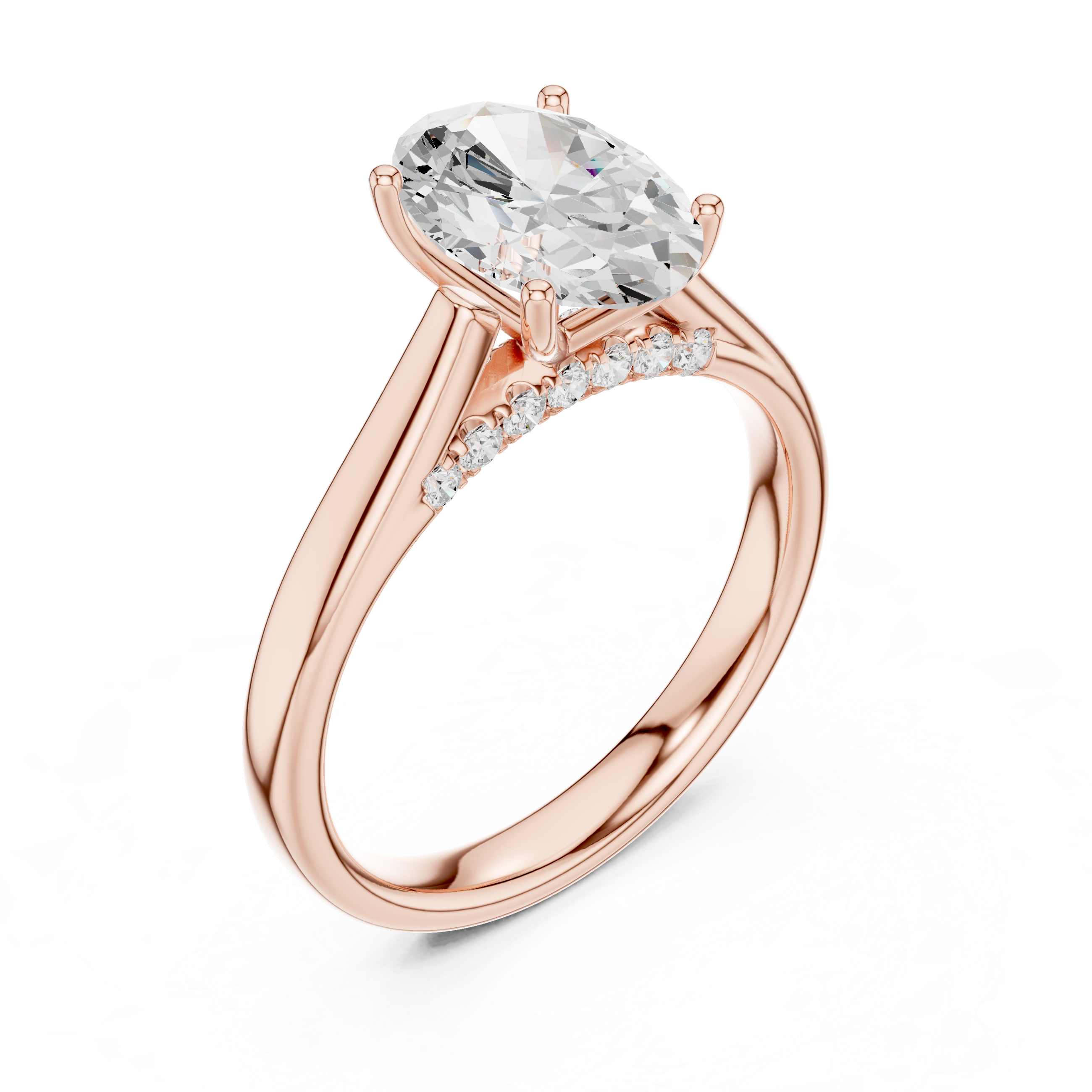 Avielle Oval Diamond Ring