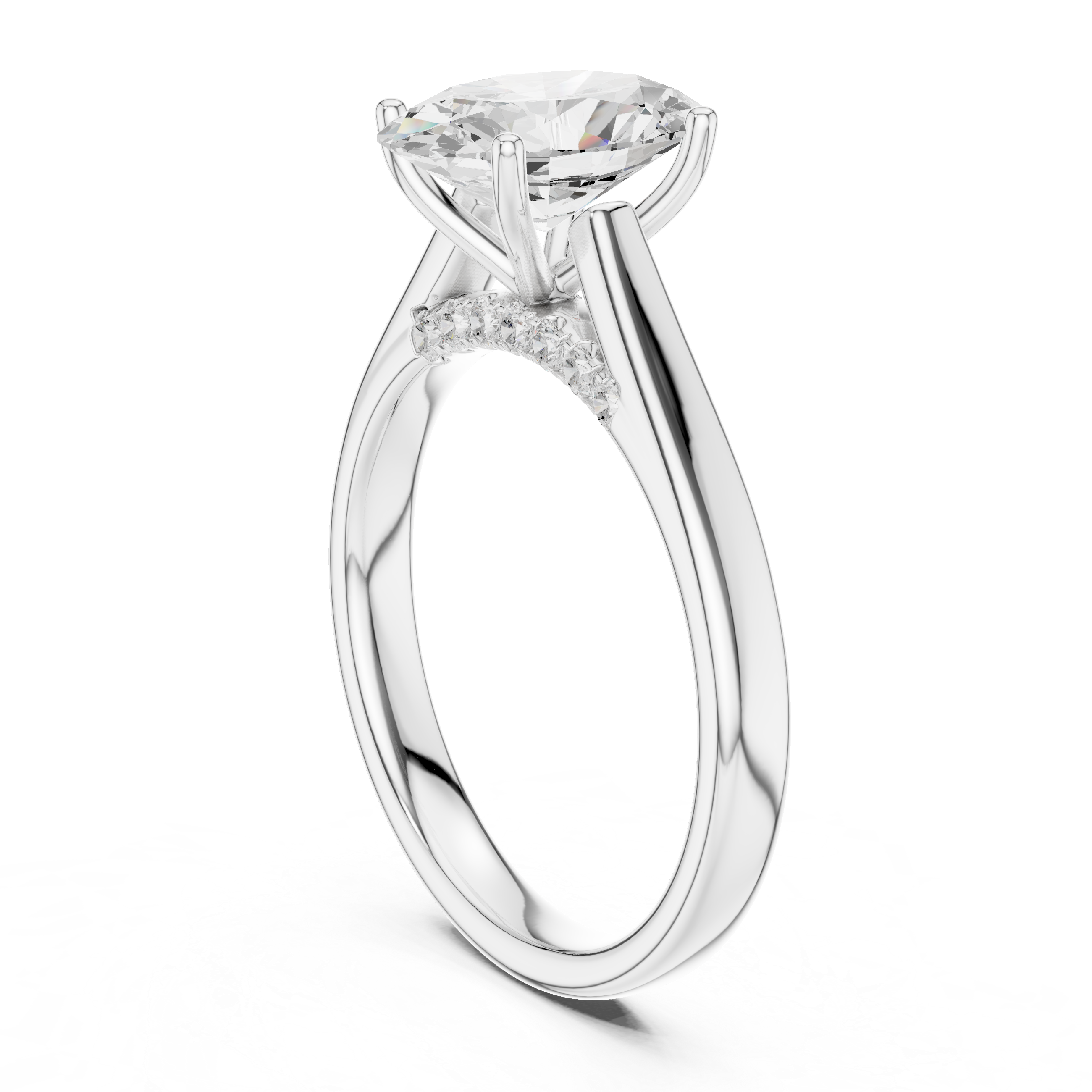 Avielle Oval Diamond Ring