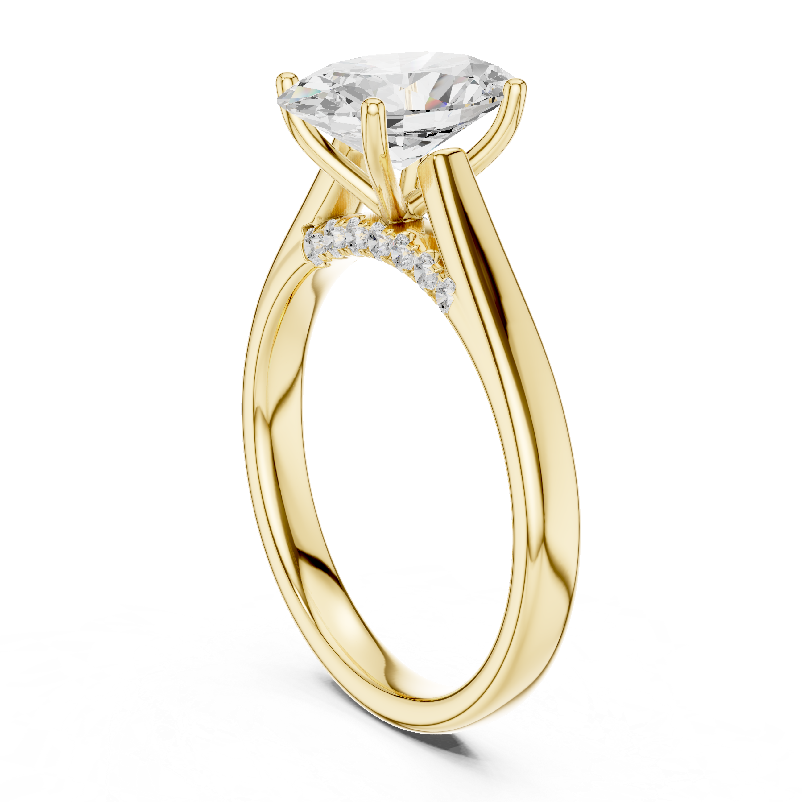 Avielle Oval Diamond Ring