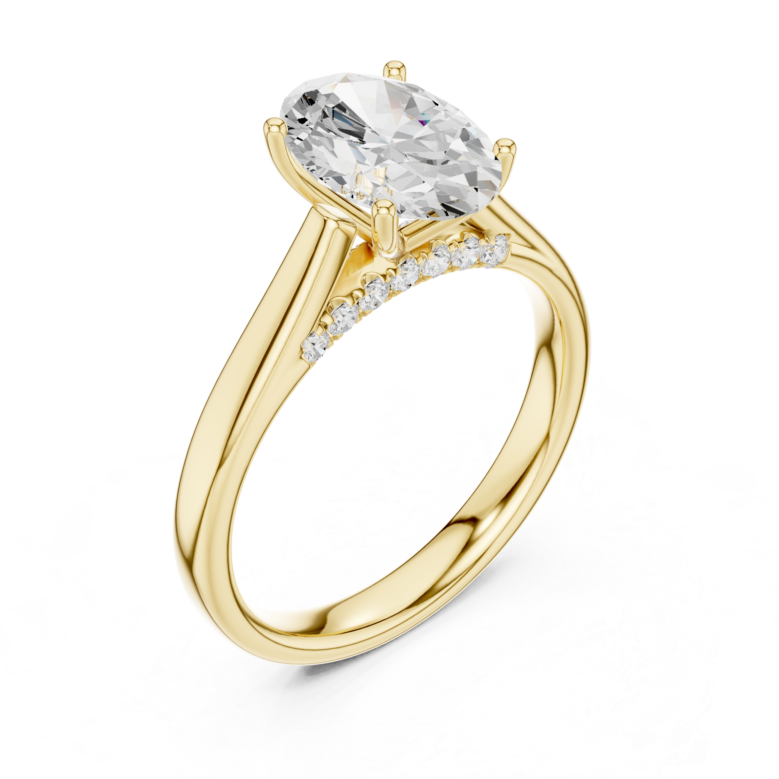 Avielle Oval Diamond Ring
