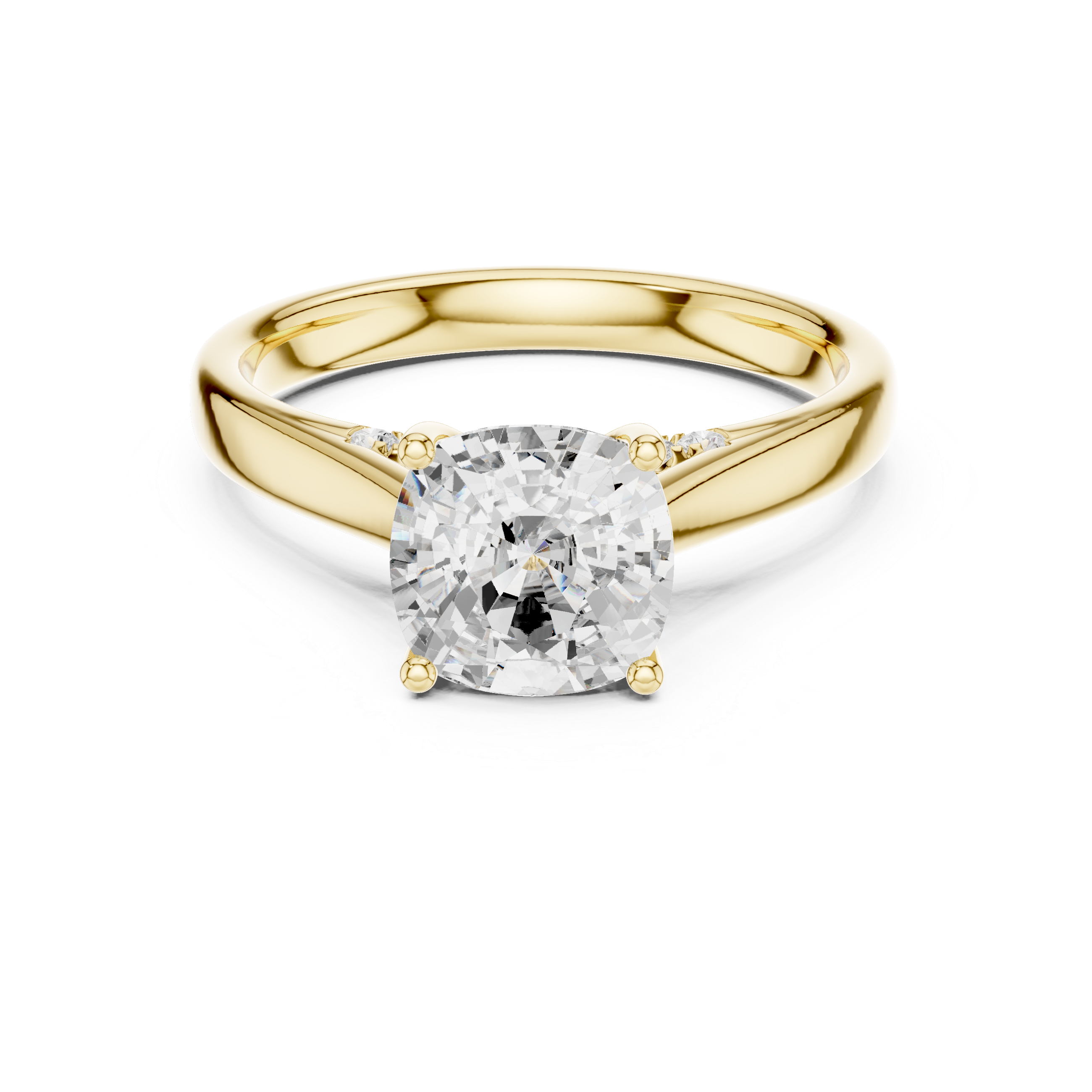 Veloura Cushion Diamond Ring