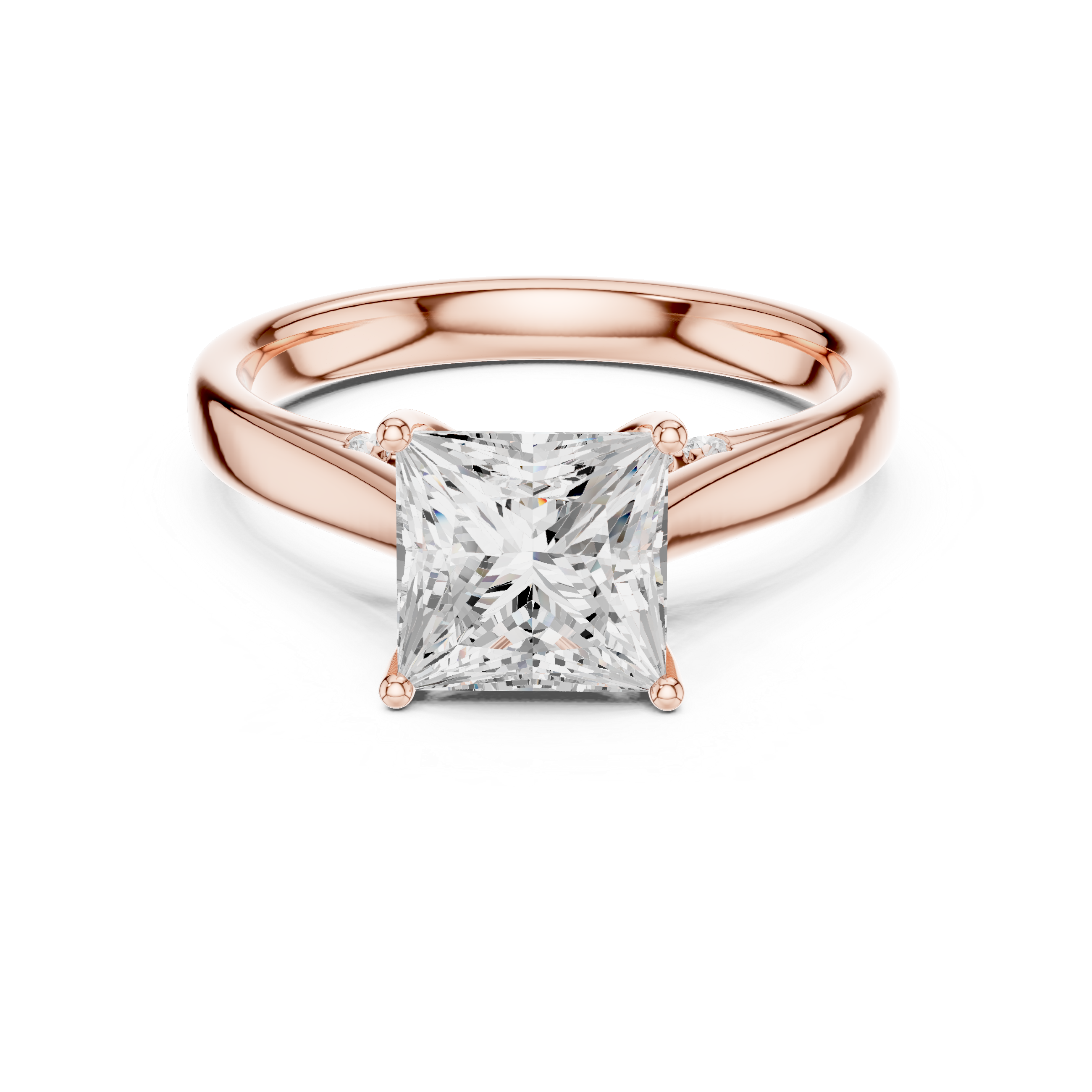 Oravelle Princess Diamond Ring
