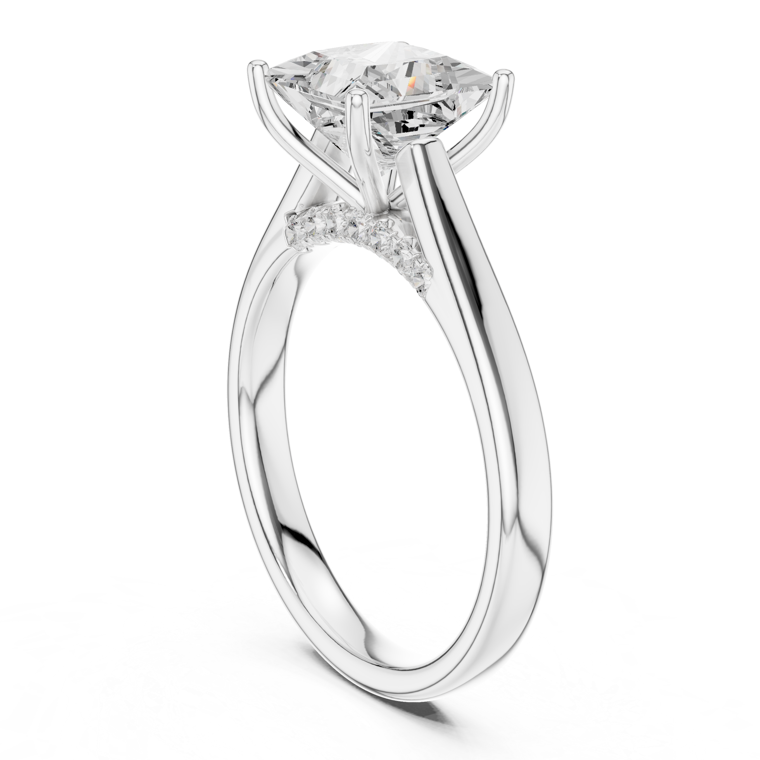 Oravelle Princess Diamond Ring
