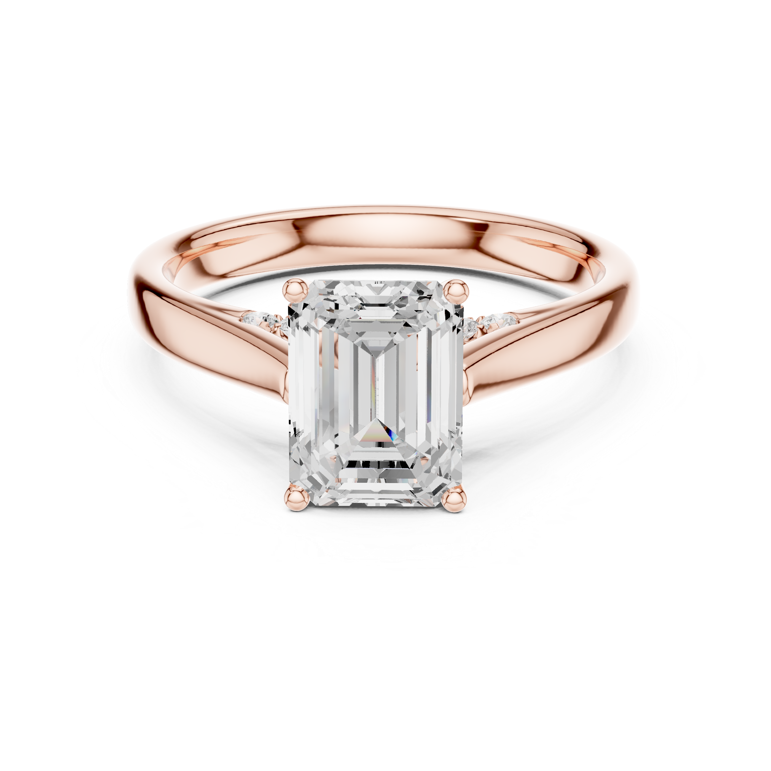 Elysian Emerald Diamond Ring