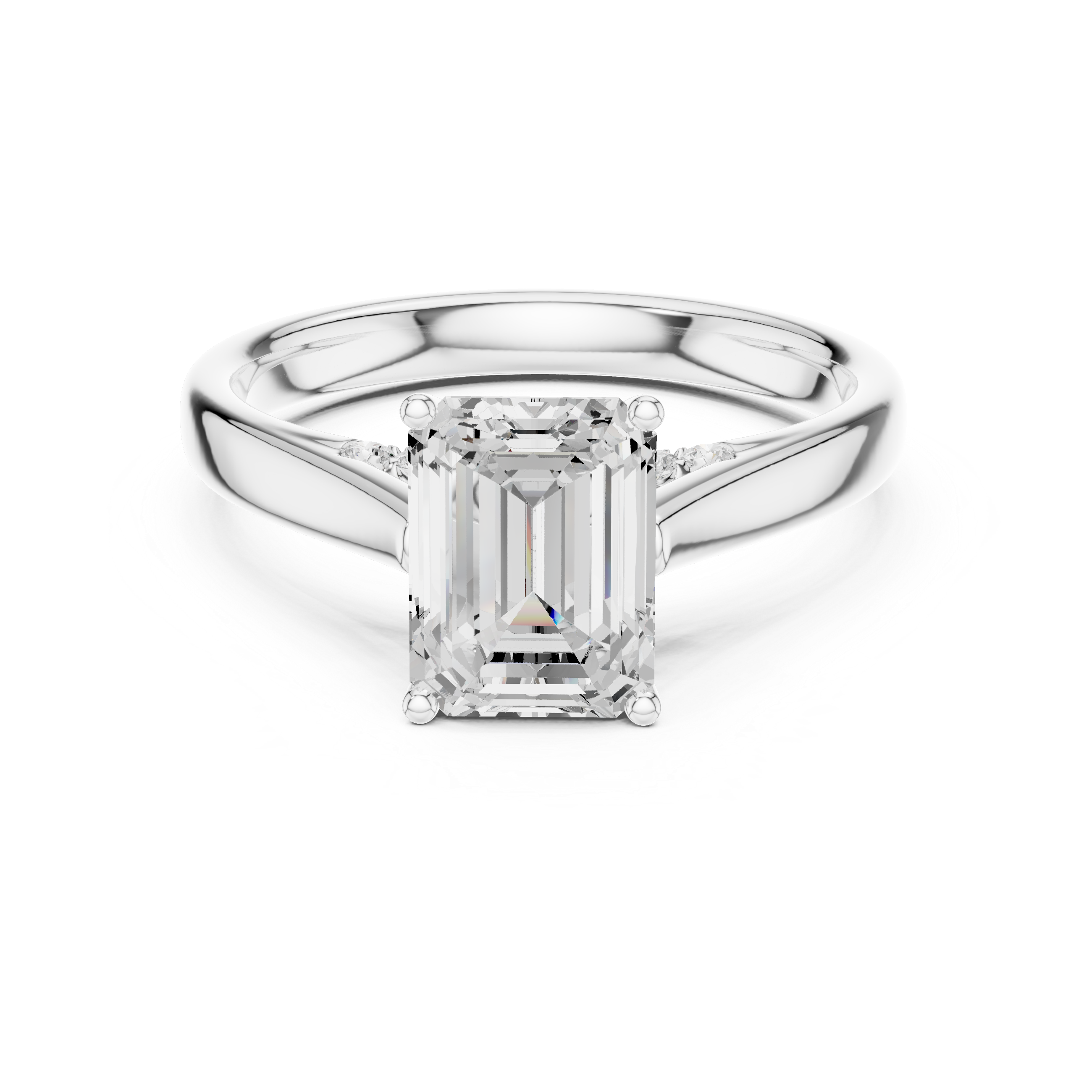 Elysian Emerald Diamond Ring