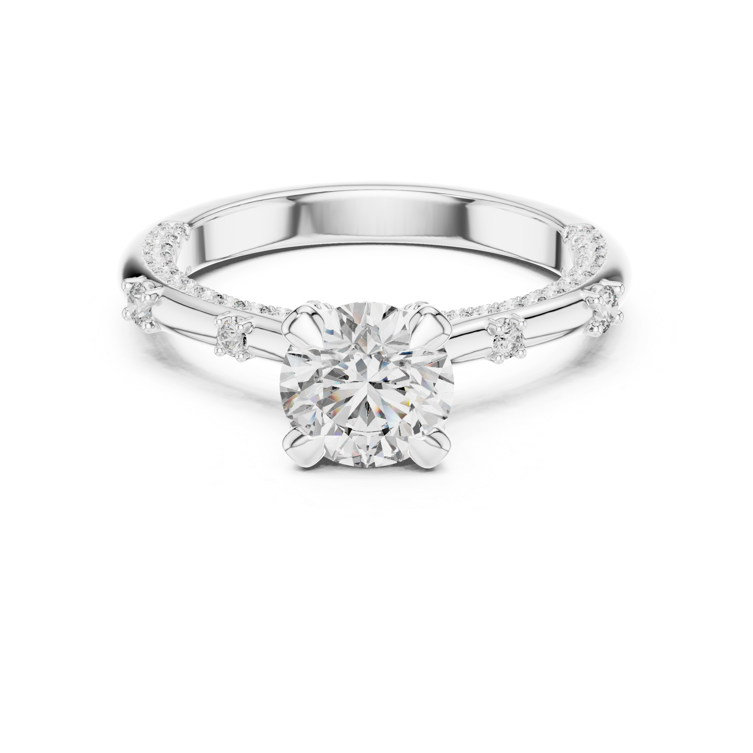 Designer Solitaire Ring