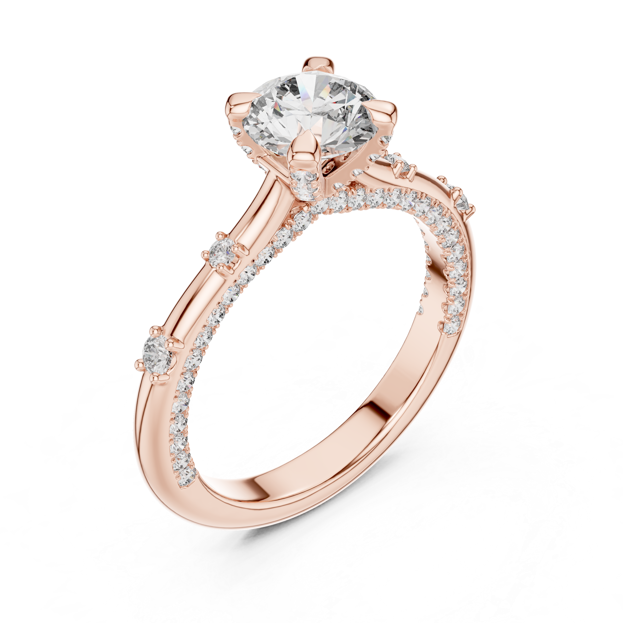 Designer Solitaire Ring