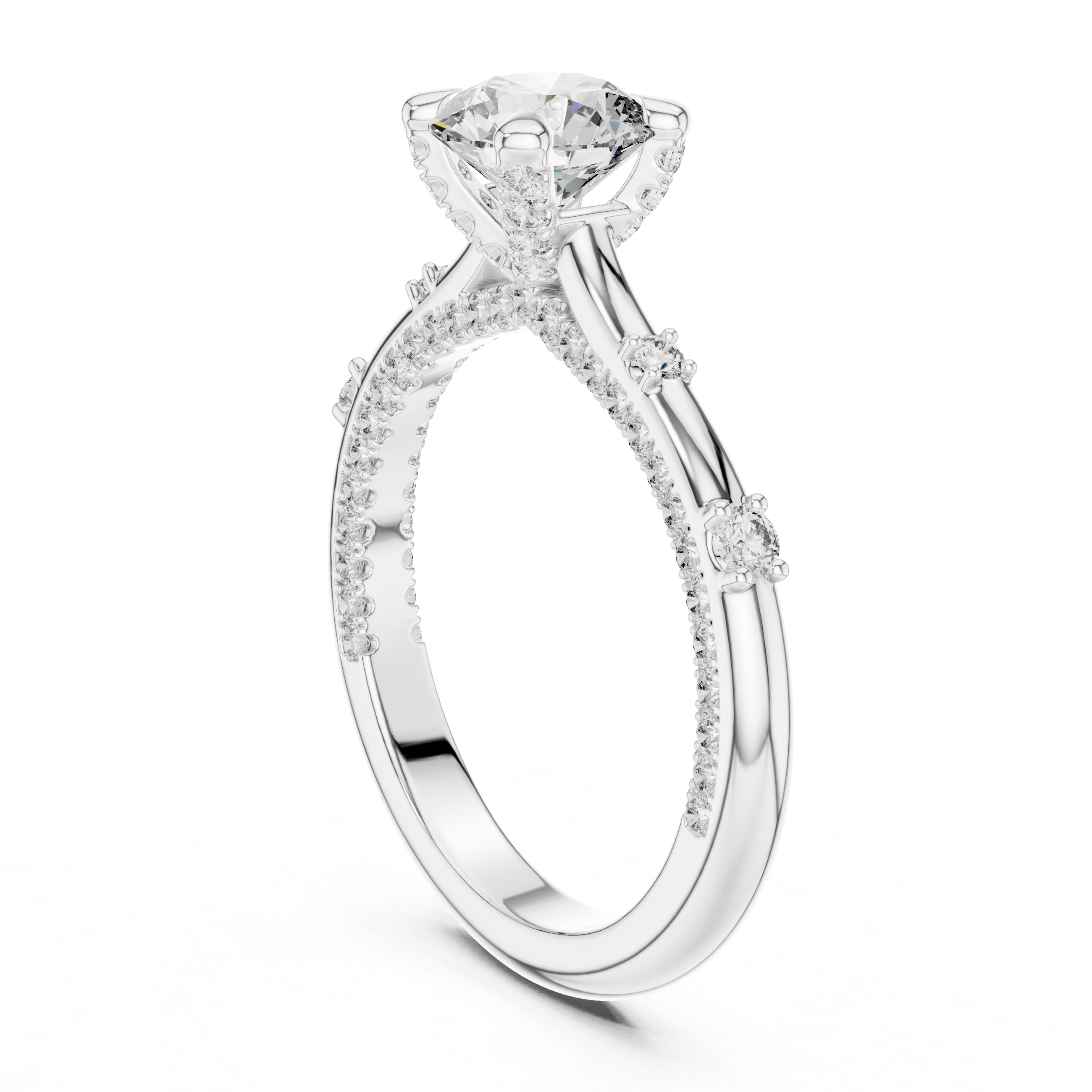 Designer Solitaire Ring