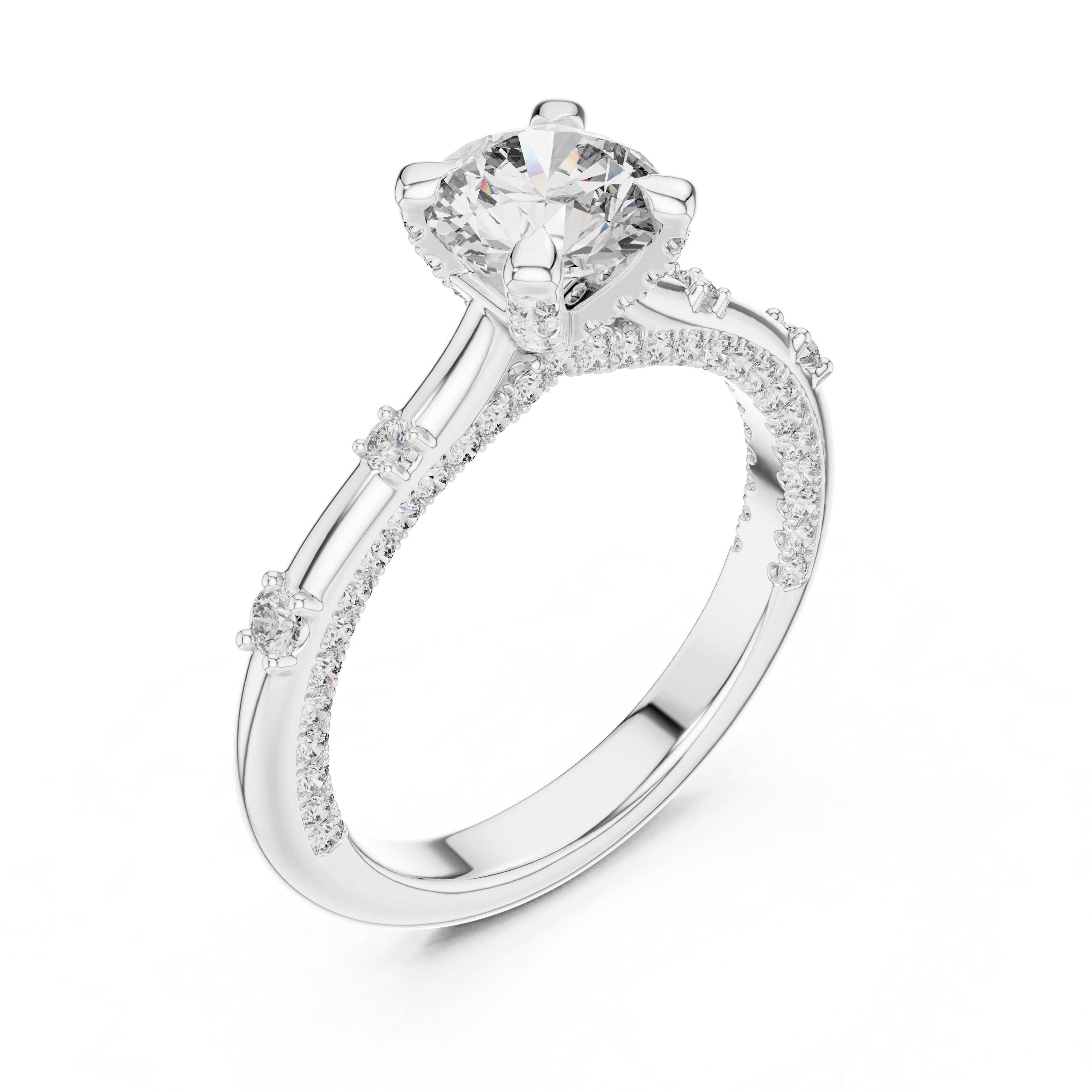 Designer Solitaire Ring