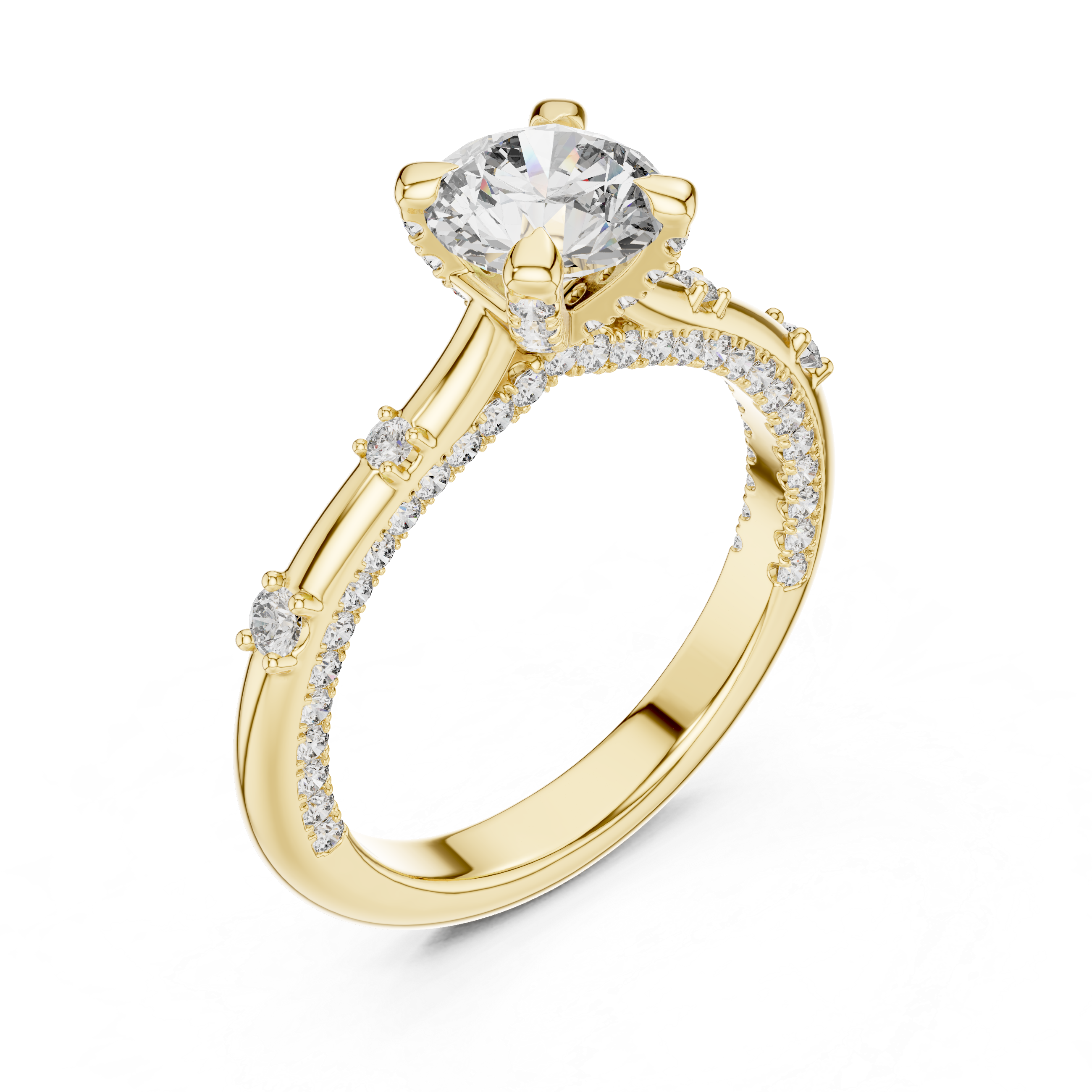 Designer Solitaire Ring