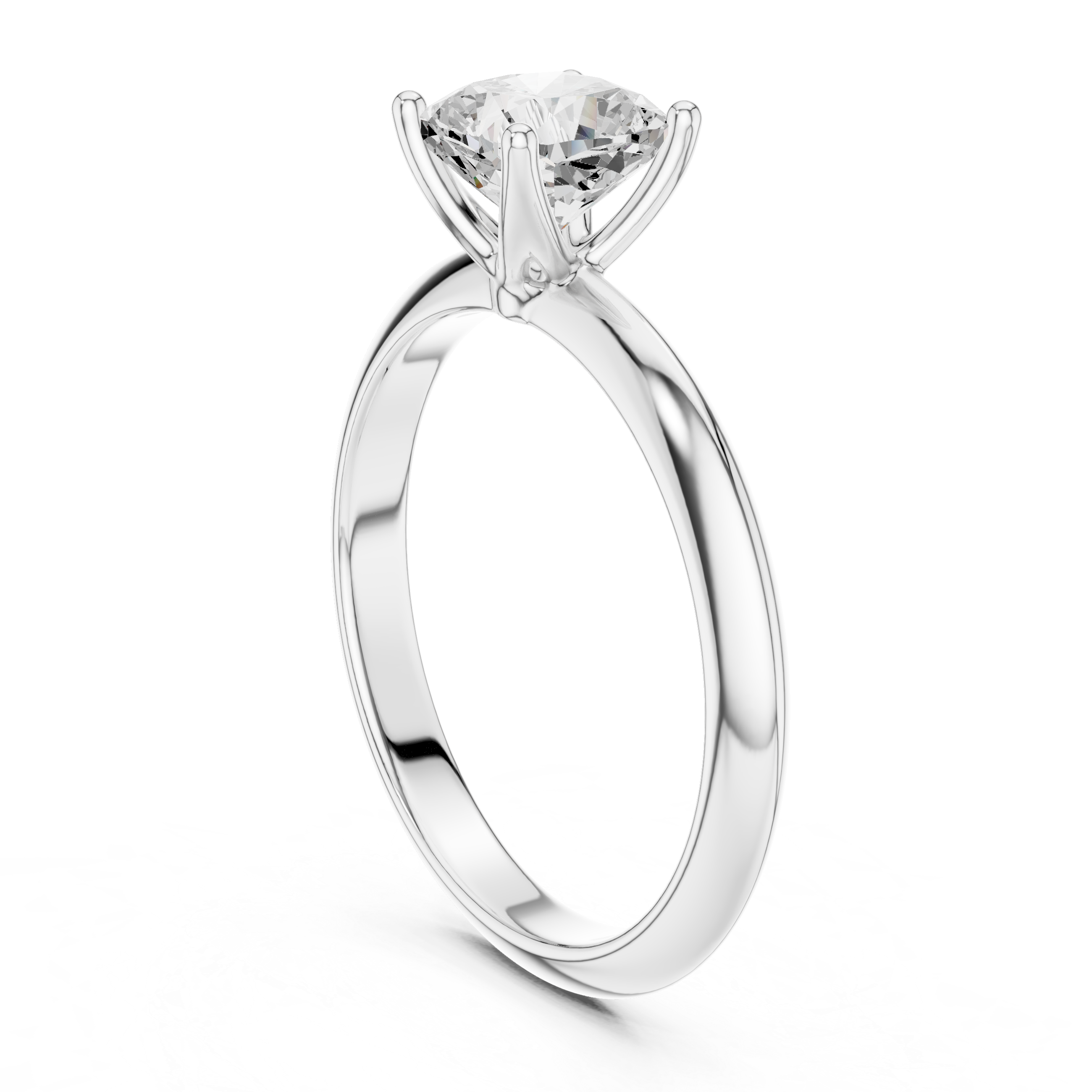Aurelia Round Solitaire Ring