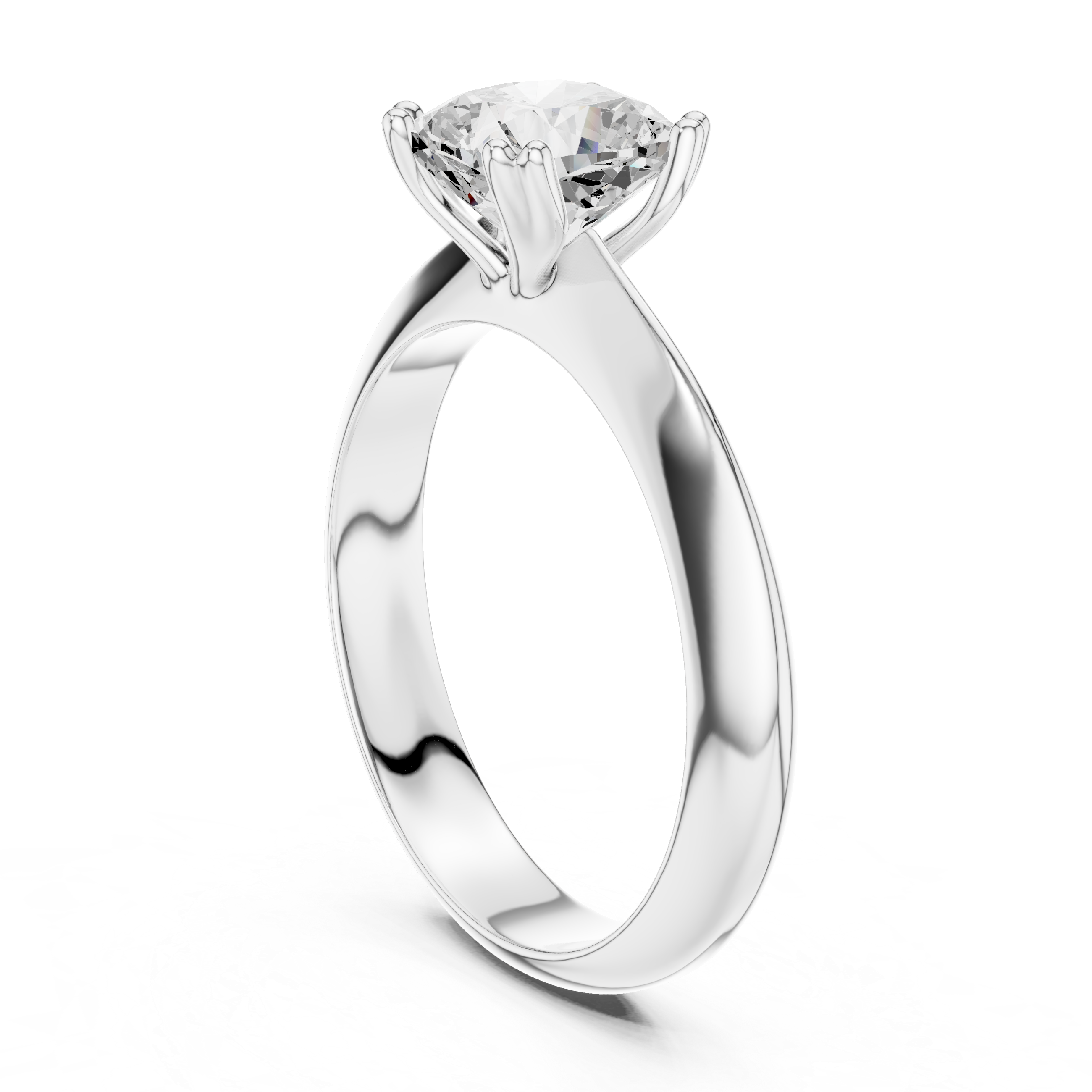 Viora Cushion Solitaire Ring