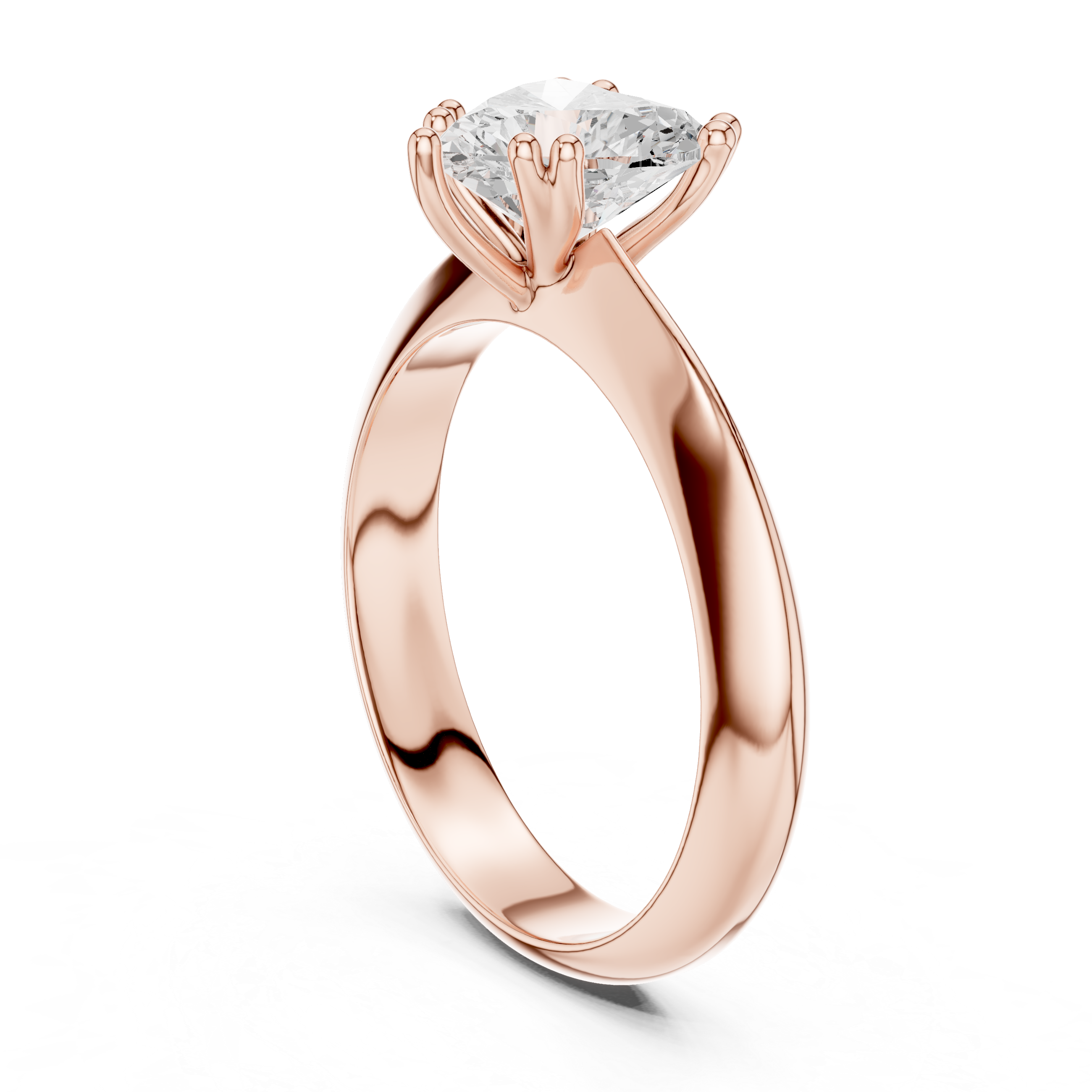 Aster Heart Cut Engagement Ring