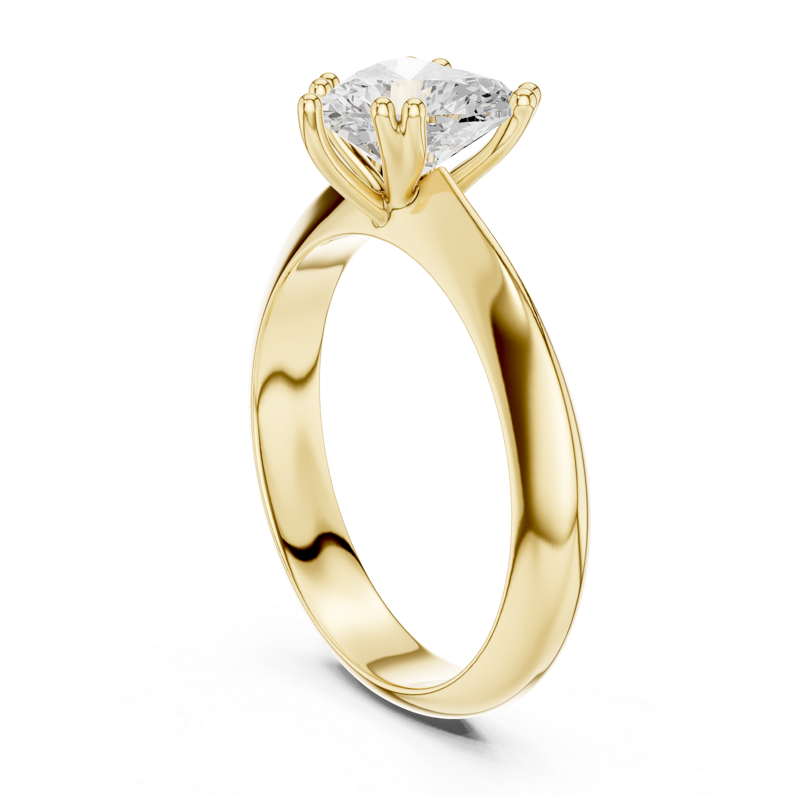 Aster Heart Cut Engagement Ring