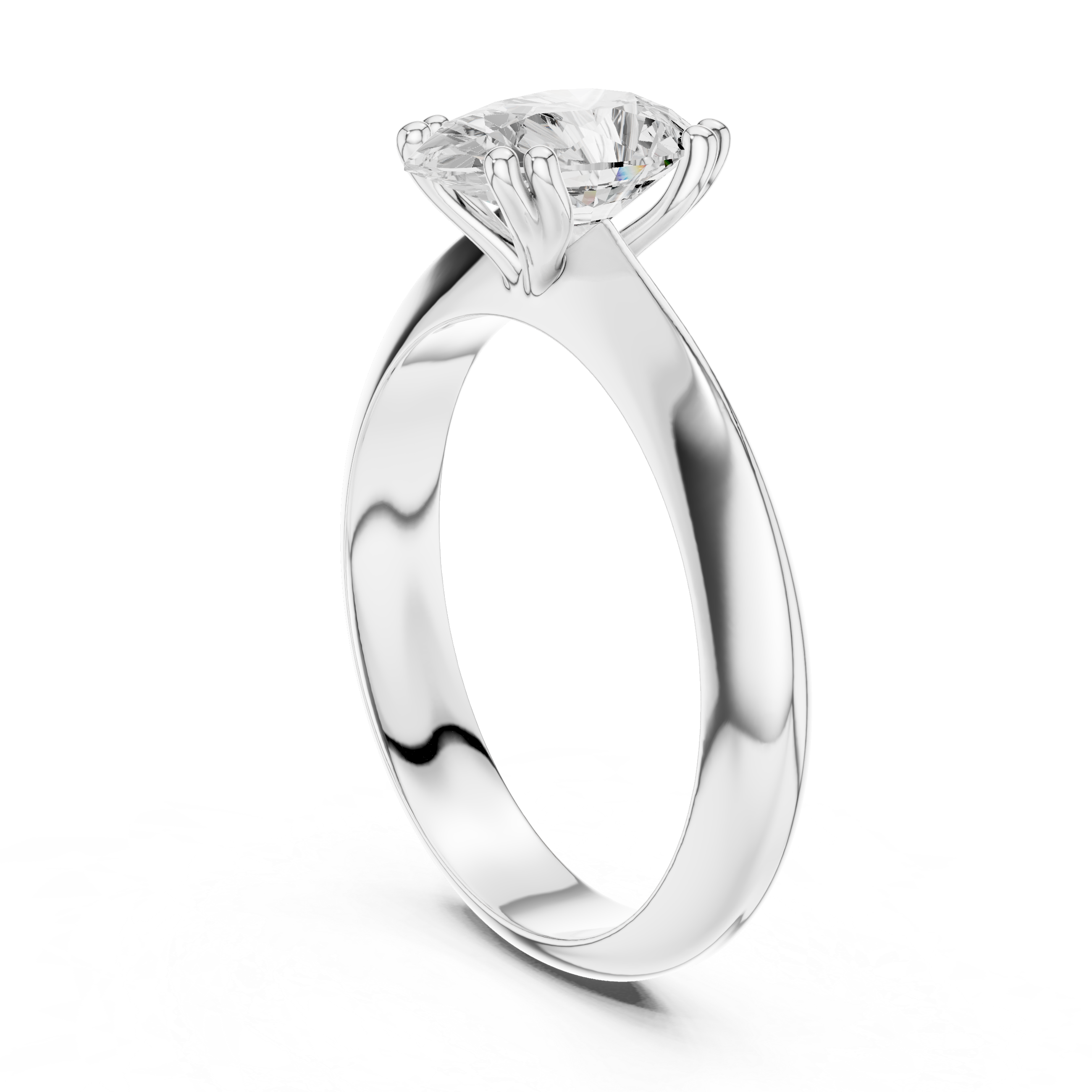Celeste Pear Cut Diamond Ring