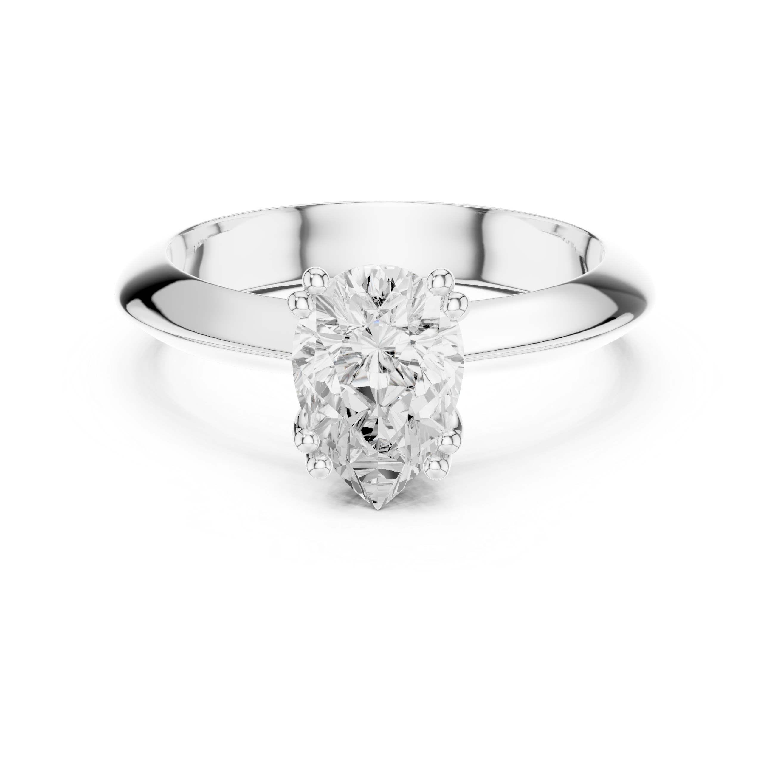 Celeste Pear Cut Diamond Ring