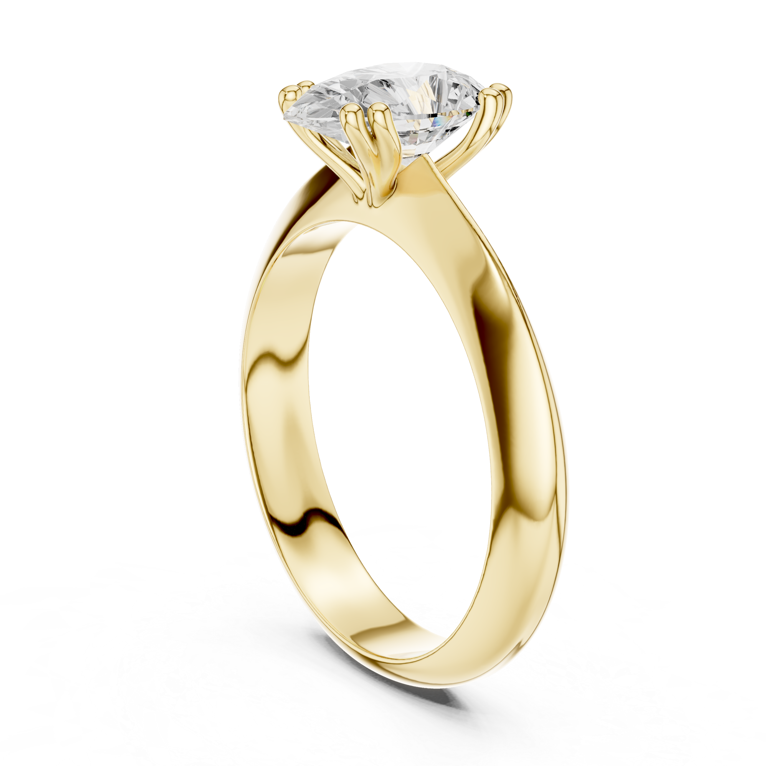 Celeste Pear Cut Diamond Ring