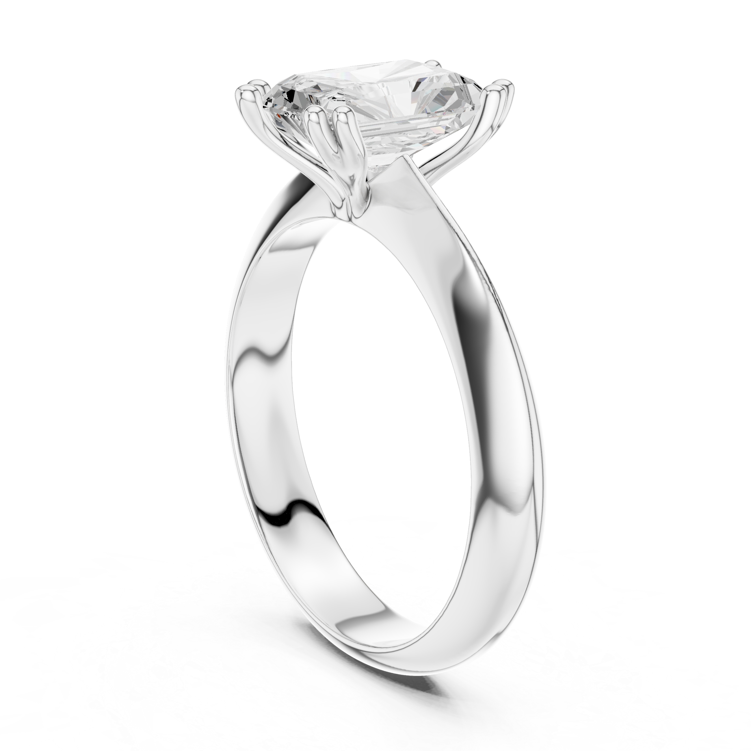 Maison Radiant Cut Diamond Ring
