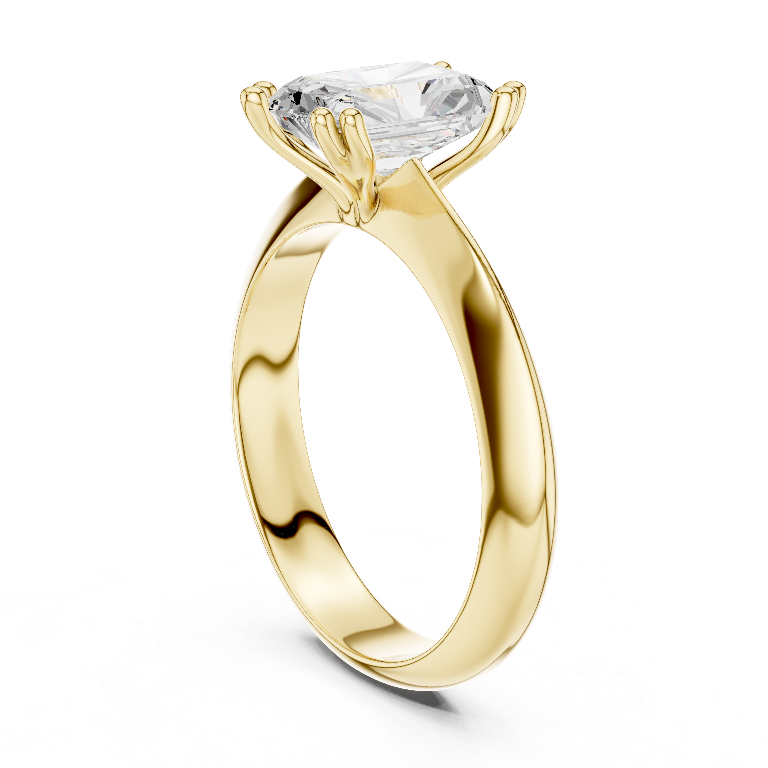 Maison Radiant Cut Diamond Ring