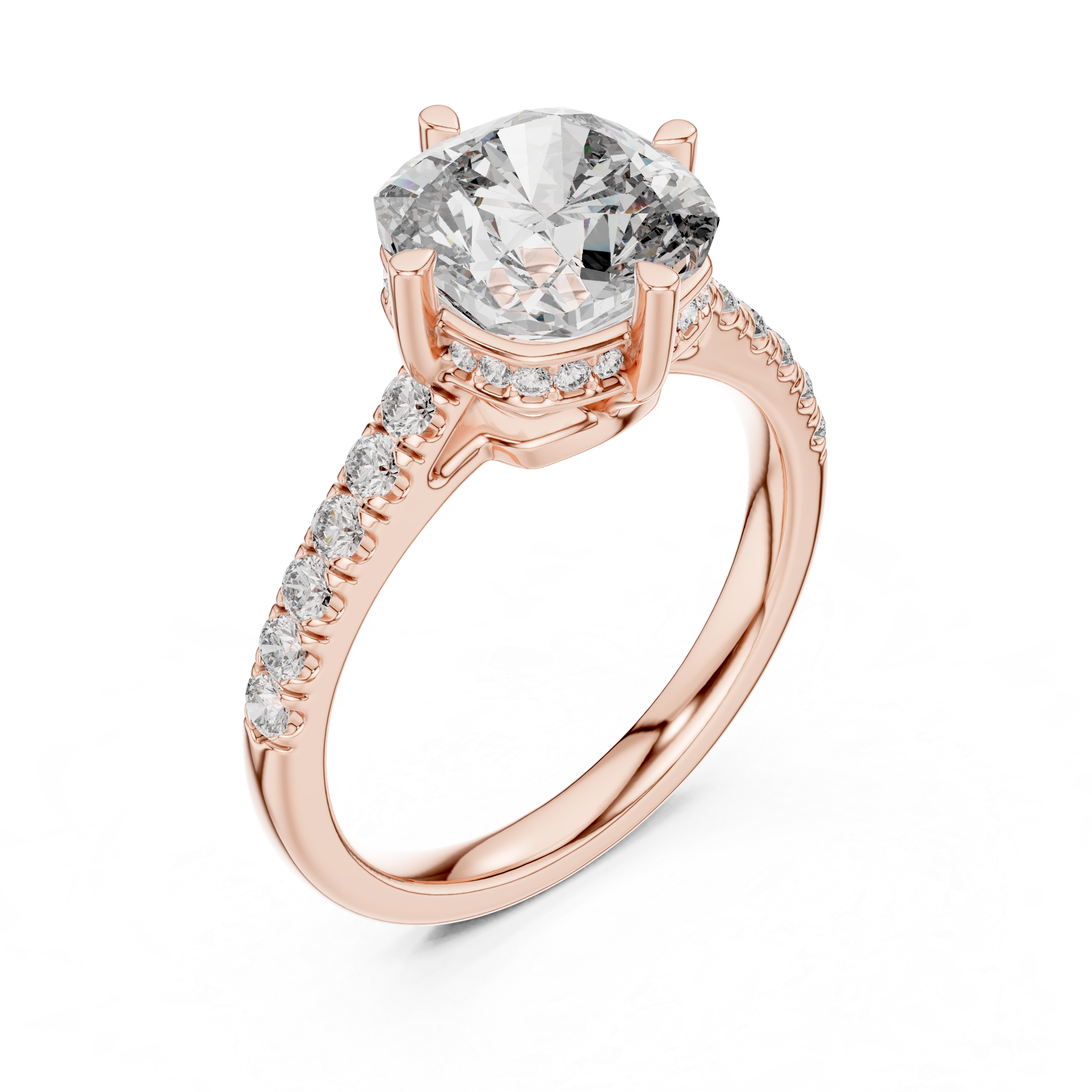 Imperia Cushion Diamond Ring