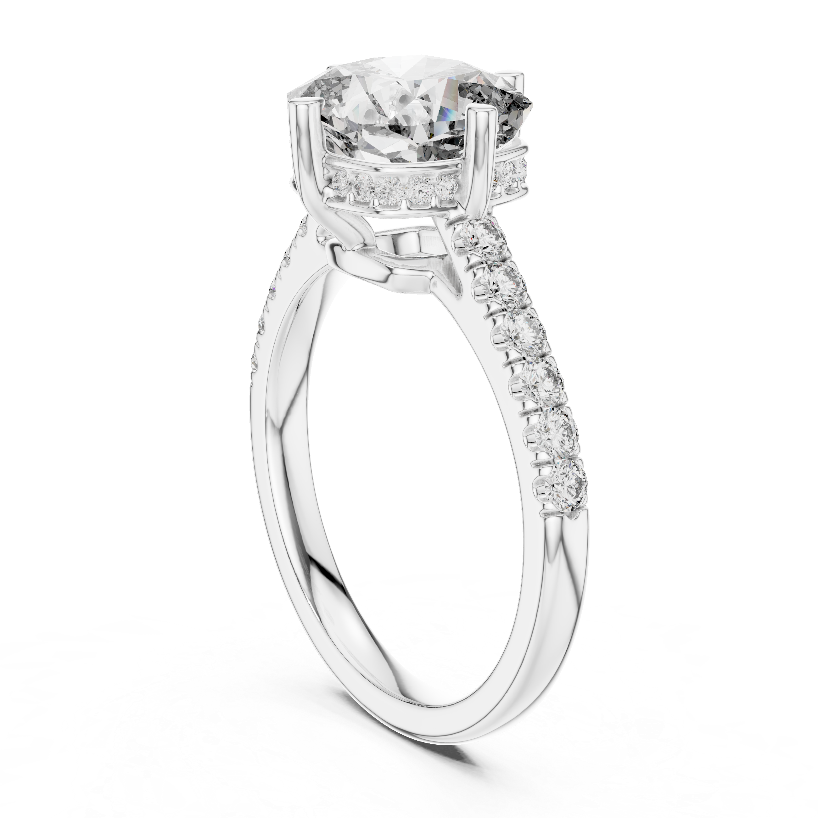 Imperia Cushion Diamond Ring