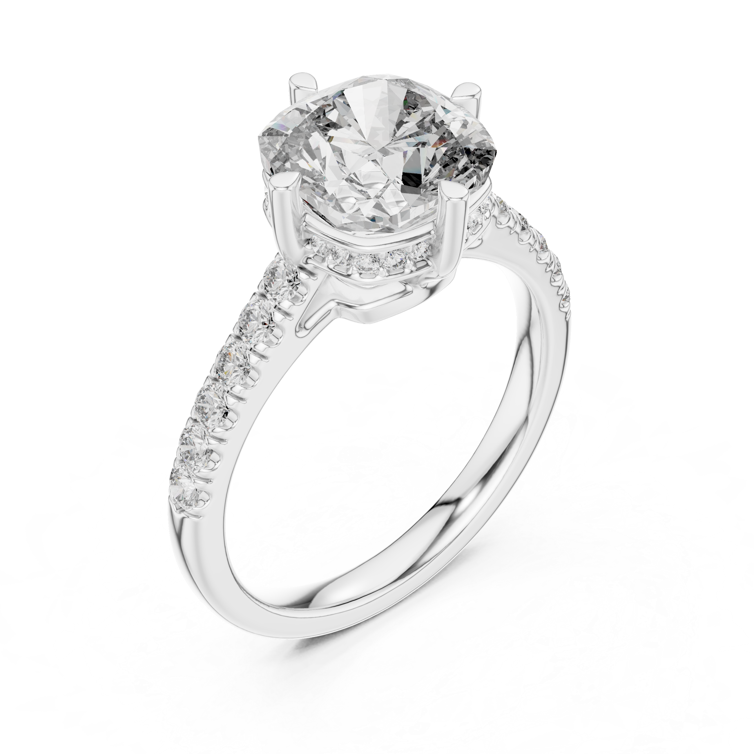 Imperia Cushion Diamond Ring