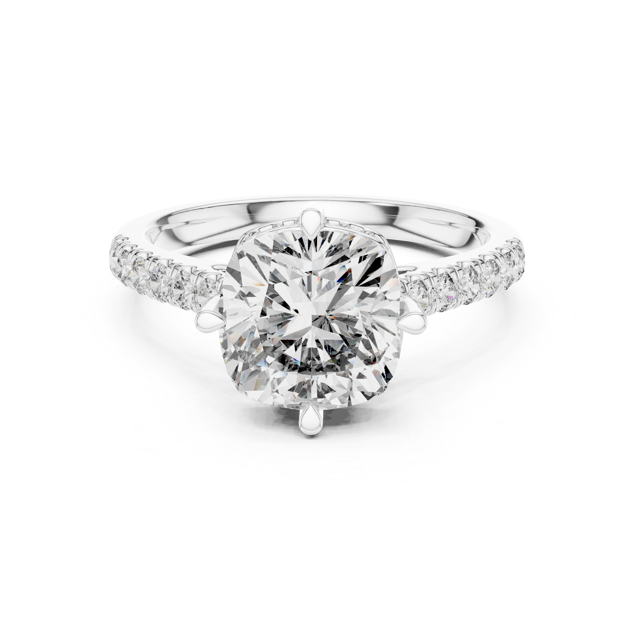 Imperia Cushion Diamond Ring