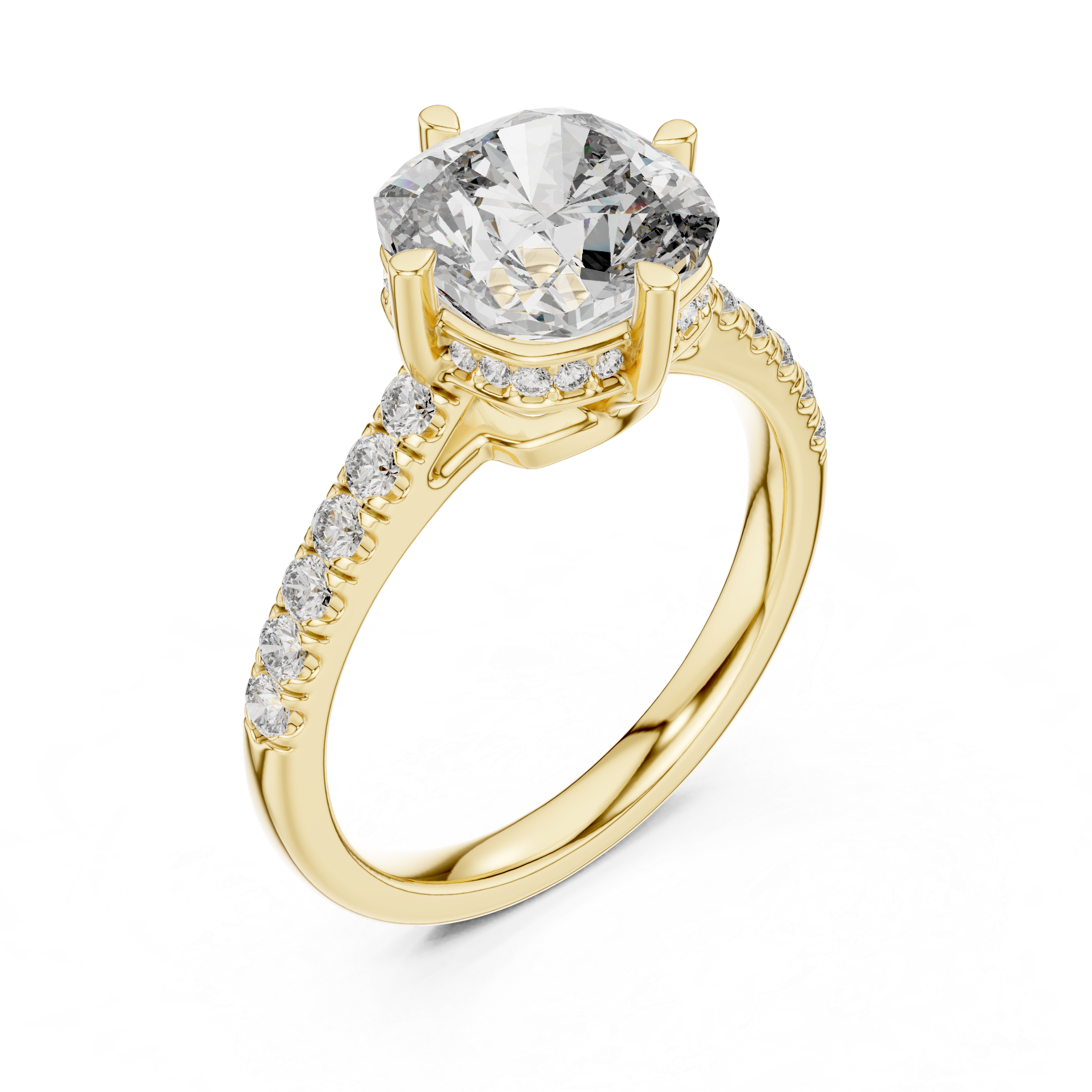Imperia Cushion Diamond Ring
