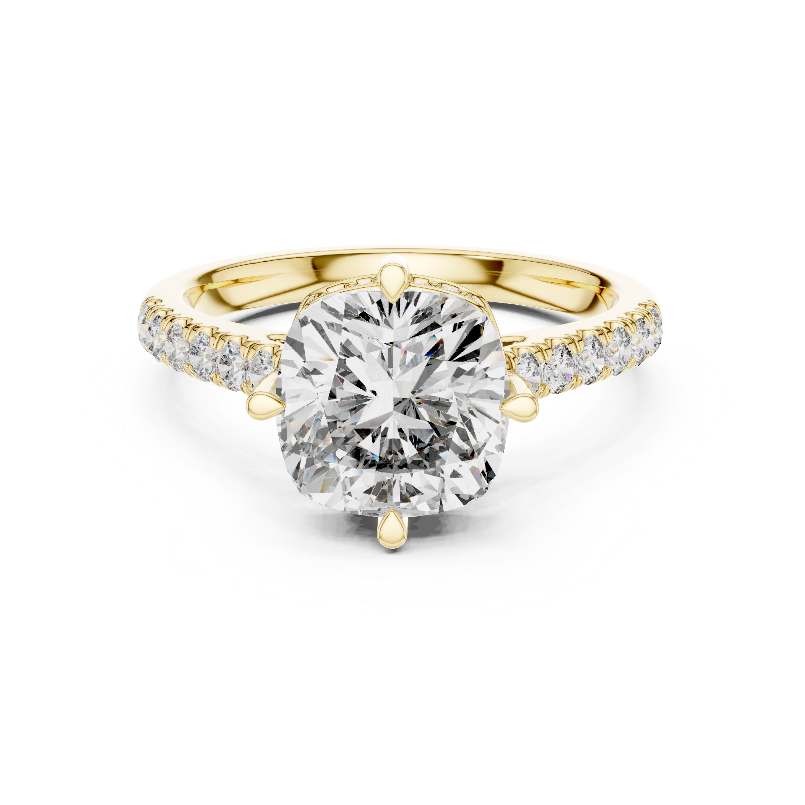 Imperia Cushion Diamond Ring