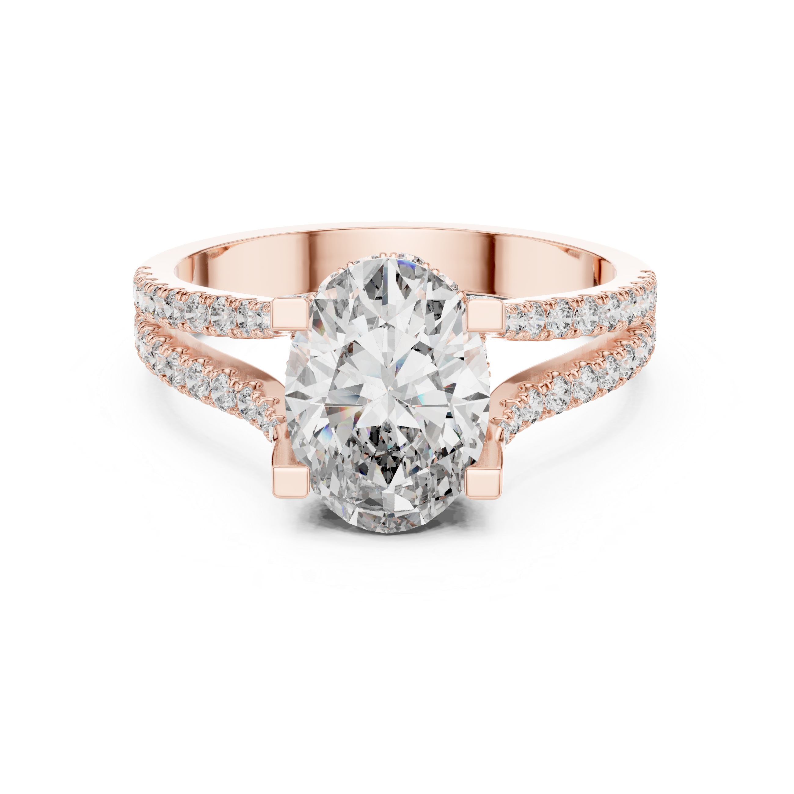 Nova Oval Diamond Ring
